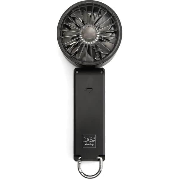 CASA Living Ventilatorer Håndventilator i sort, 1