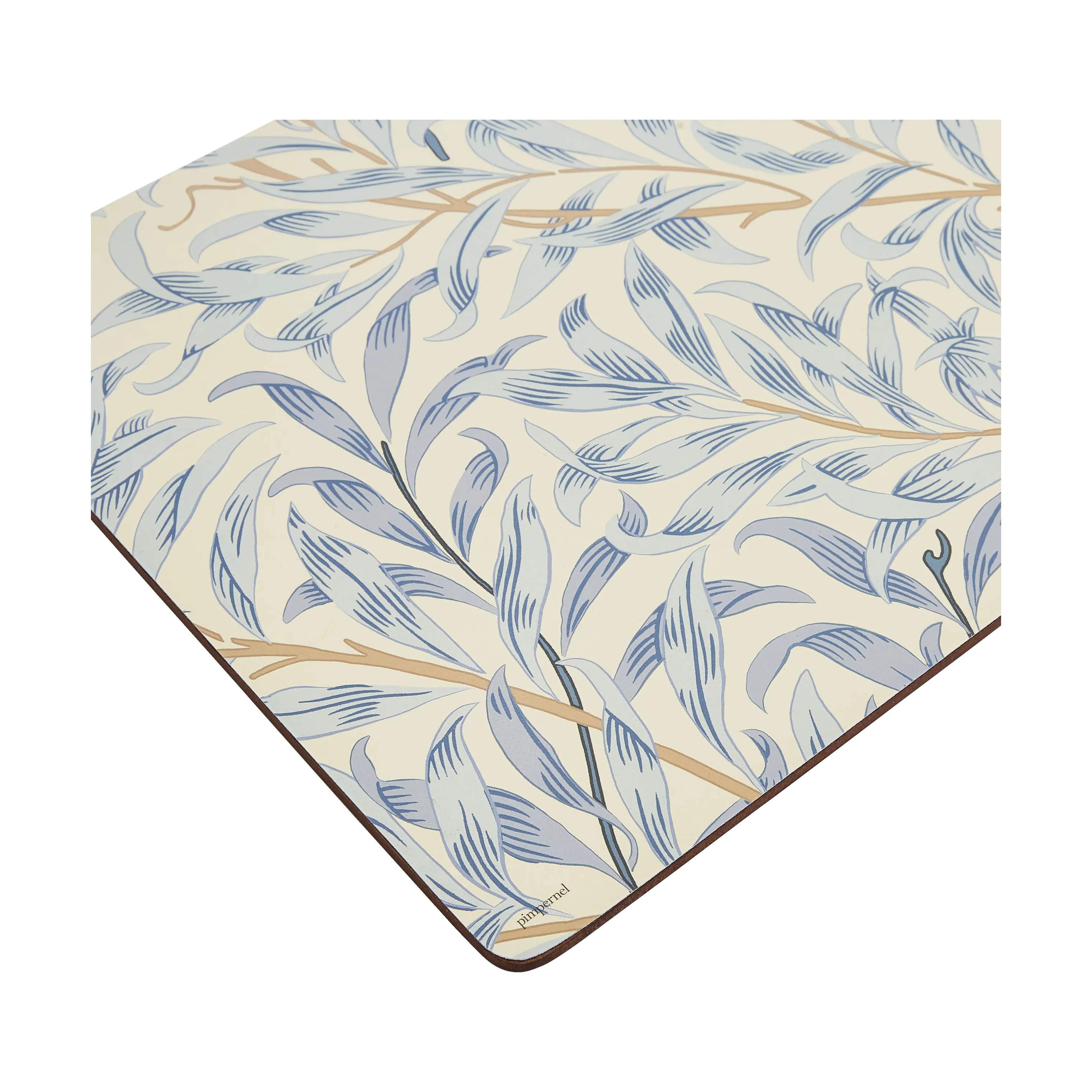 Pimpernel Dækkeservietter Morris & Co Dækkeservietter - 4 stk. i Beige/blå, 4
