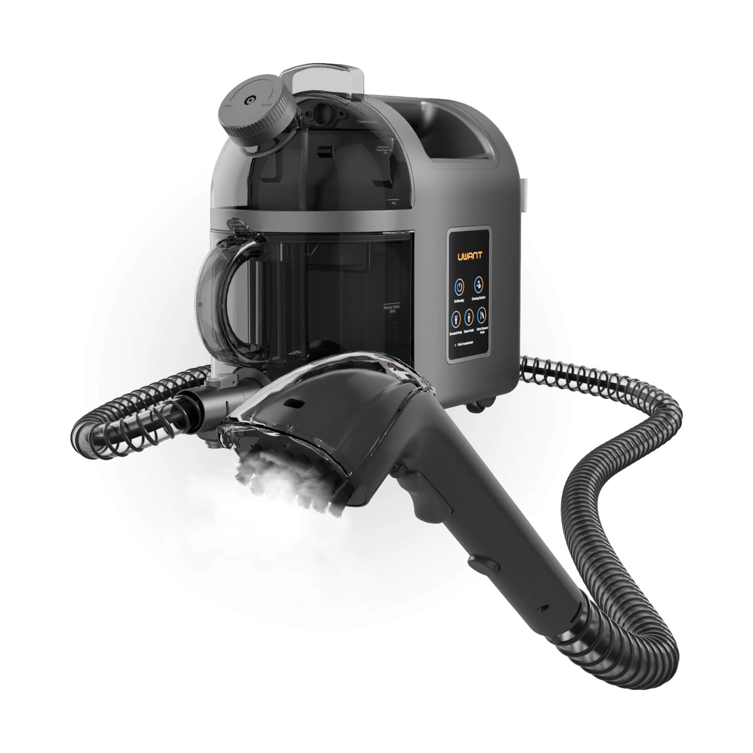 UWANT Dampere B200 Pletrenser i Grå, 12.000 Pa, 4