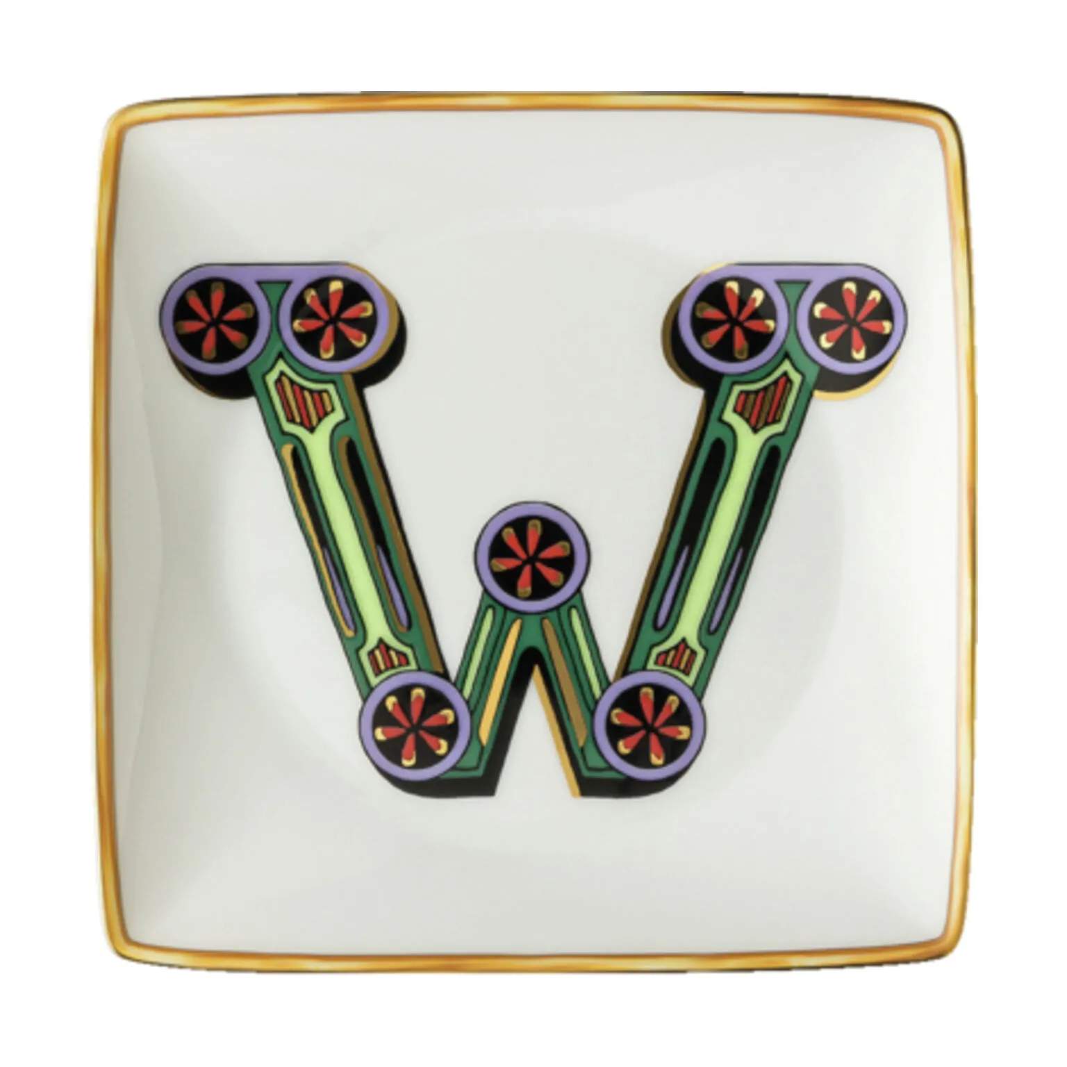 Alphabet Skål - W, w, large