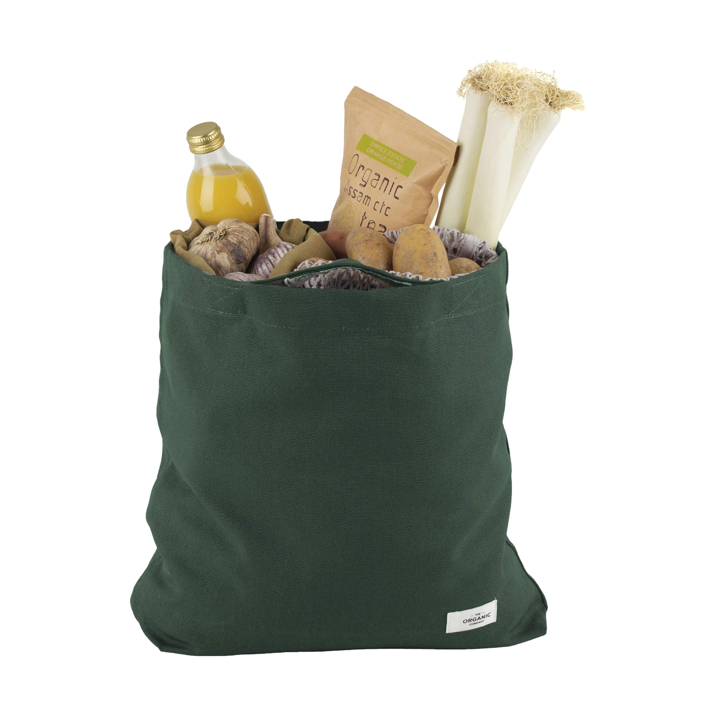 The Organic Company Øvrigt interiør Mulepose i Grøn, 40 cm, 2