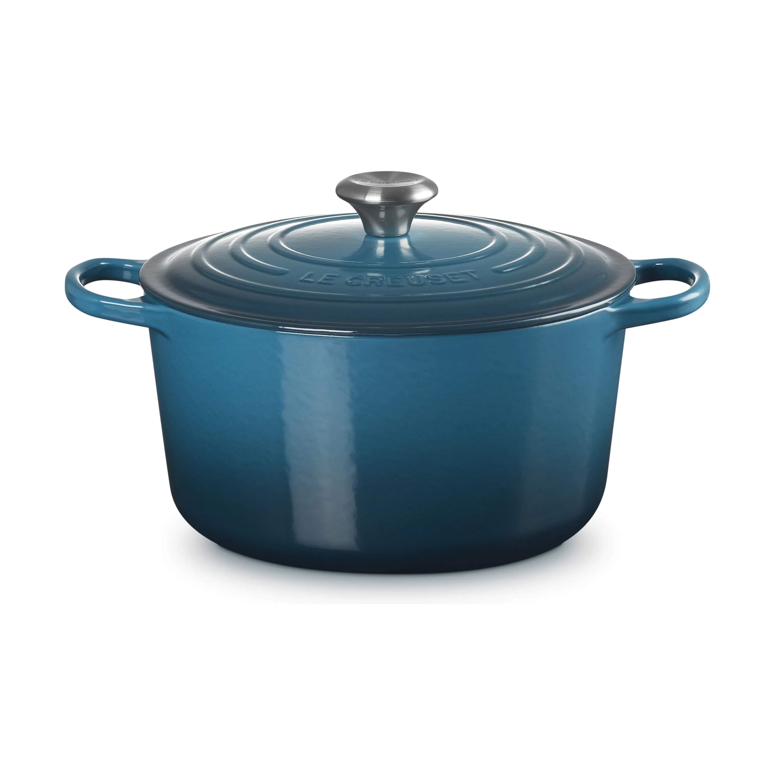 Le Creuset Gryder Signature Gryde i Deep Teal, 6.3 L, 4
