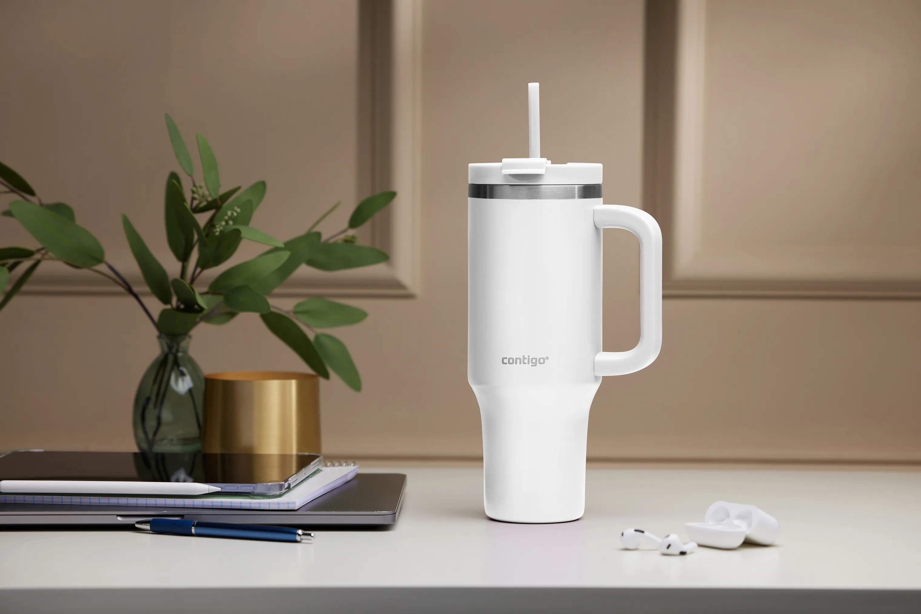 Contigo Termoflasker Streeterville Tumbler i Hvid, 3