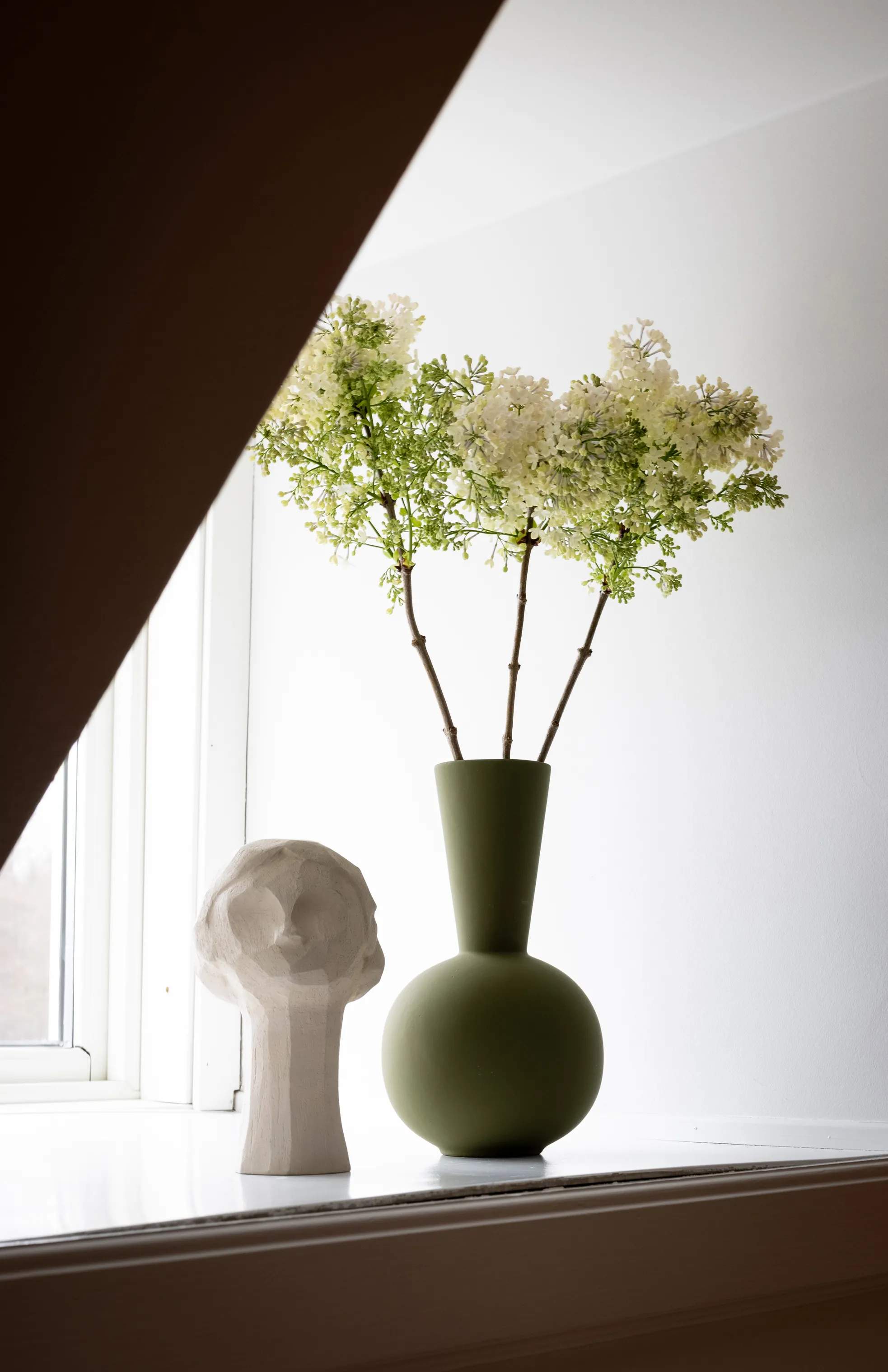 Cooee Vaser Trumpet Vase i Oliven, 3