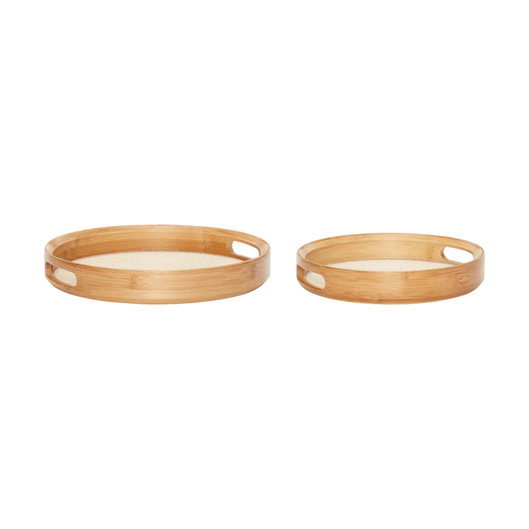 Hübsch Bakker Canvas Bakke - 2 stk. i Beige, 1