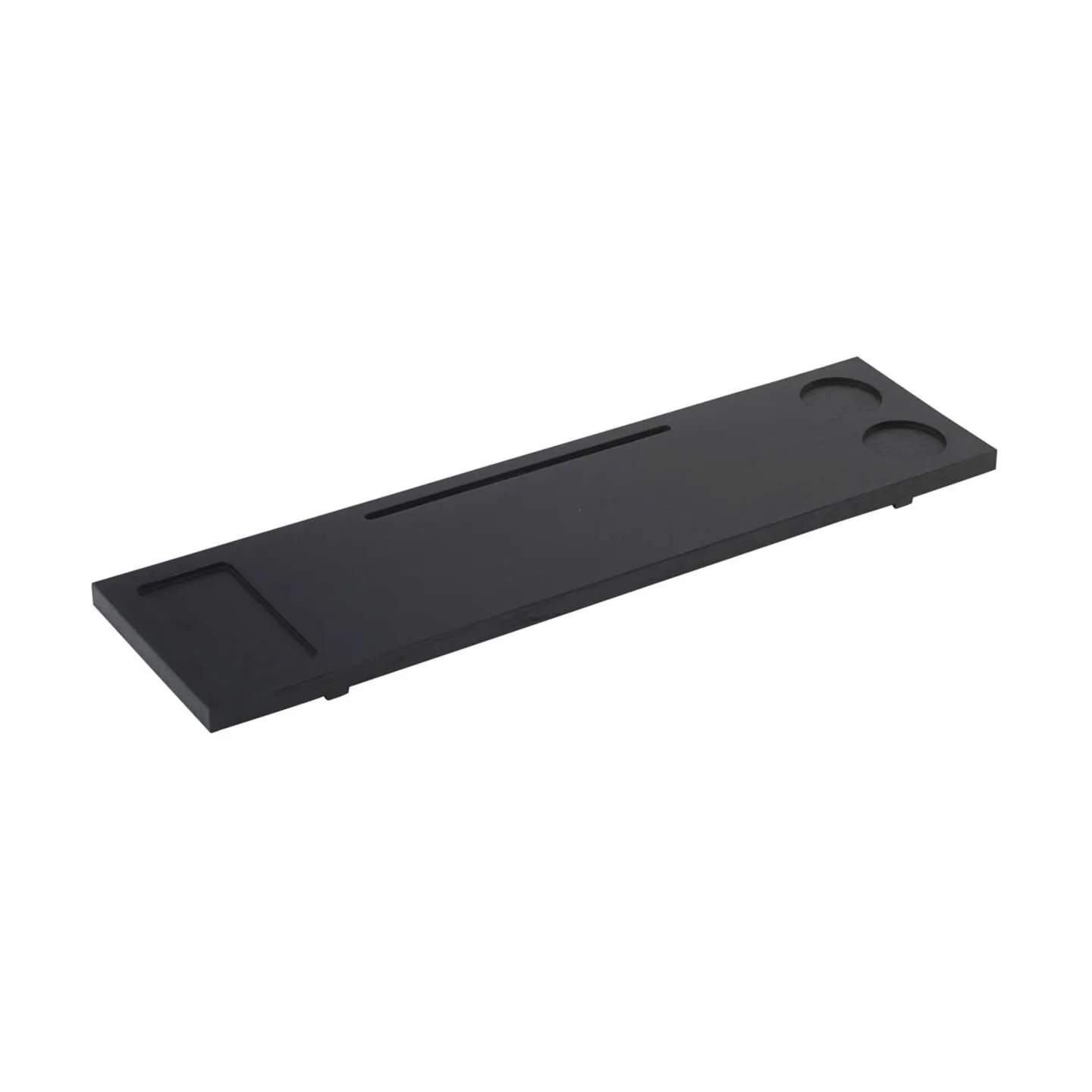 Aquanova Tilbehør til bad Mink Badekarshylde i sort, 80 cm, 1