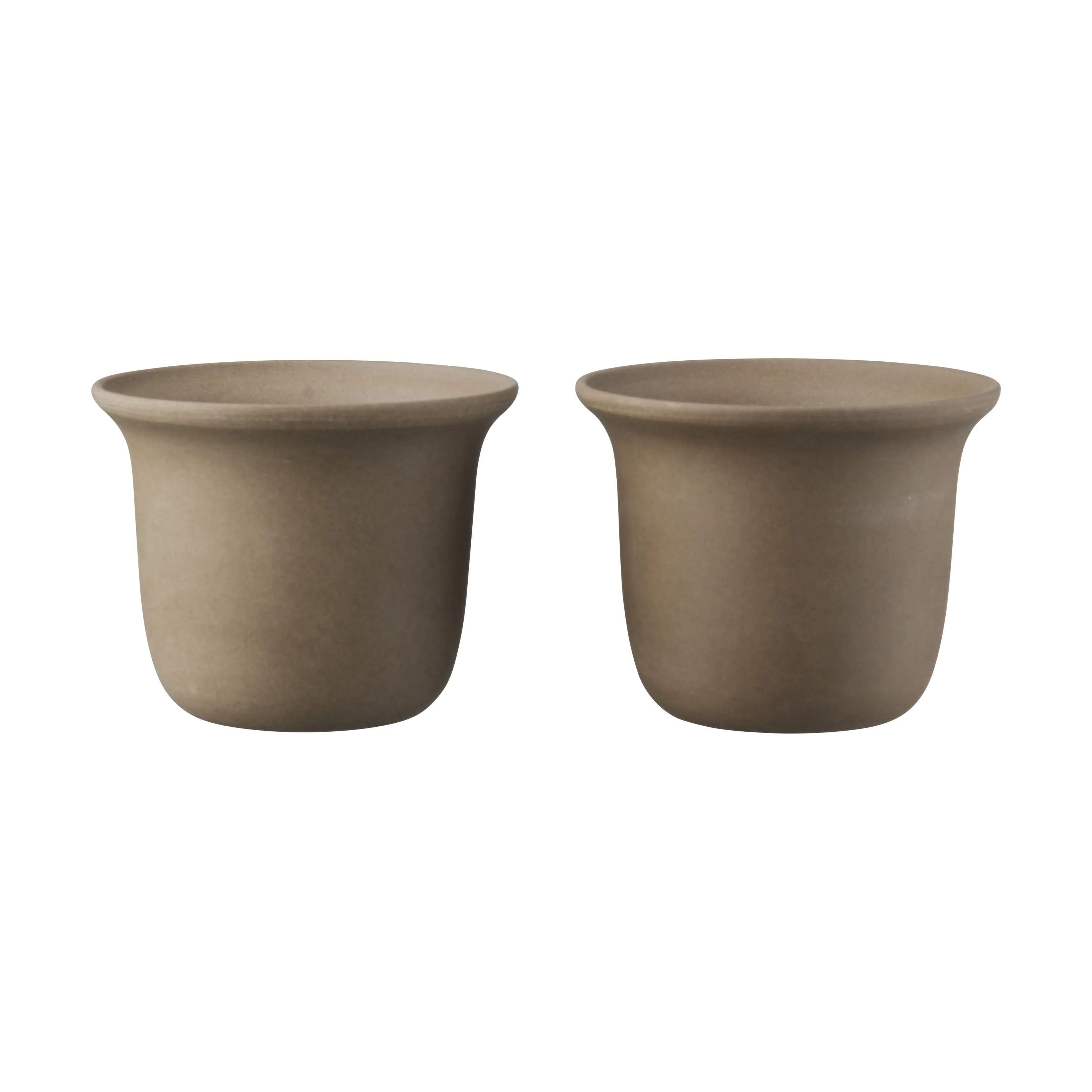 V35 Ildpot Espressokop - 2 stk., brun, large