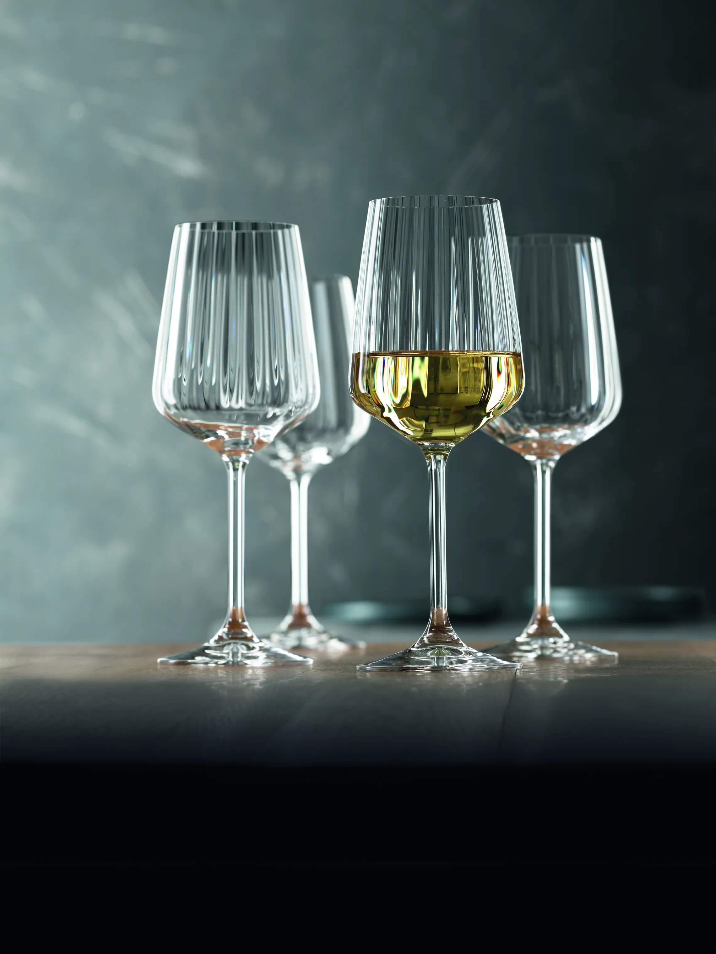 Spiegelau Hvidvinsglas Lifestyle Hvidvinsglas - 4 stk. i Klar, 44 cl, 3