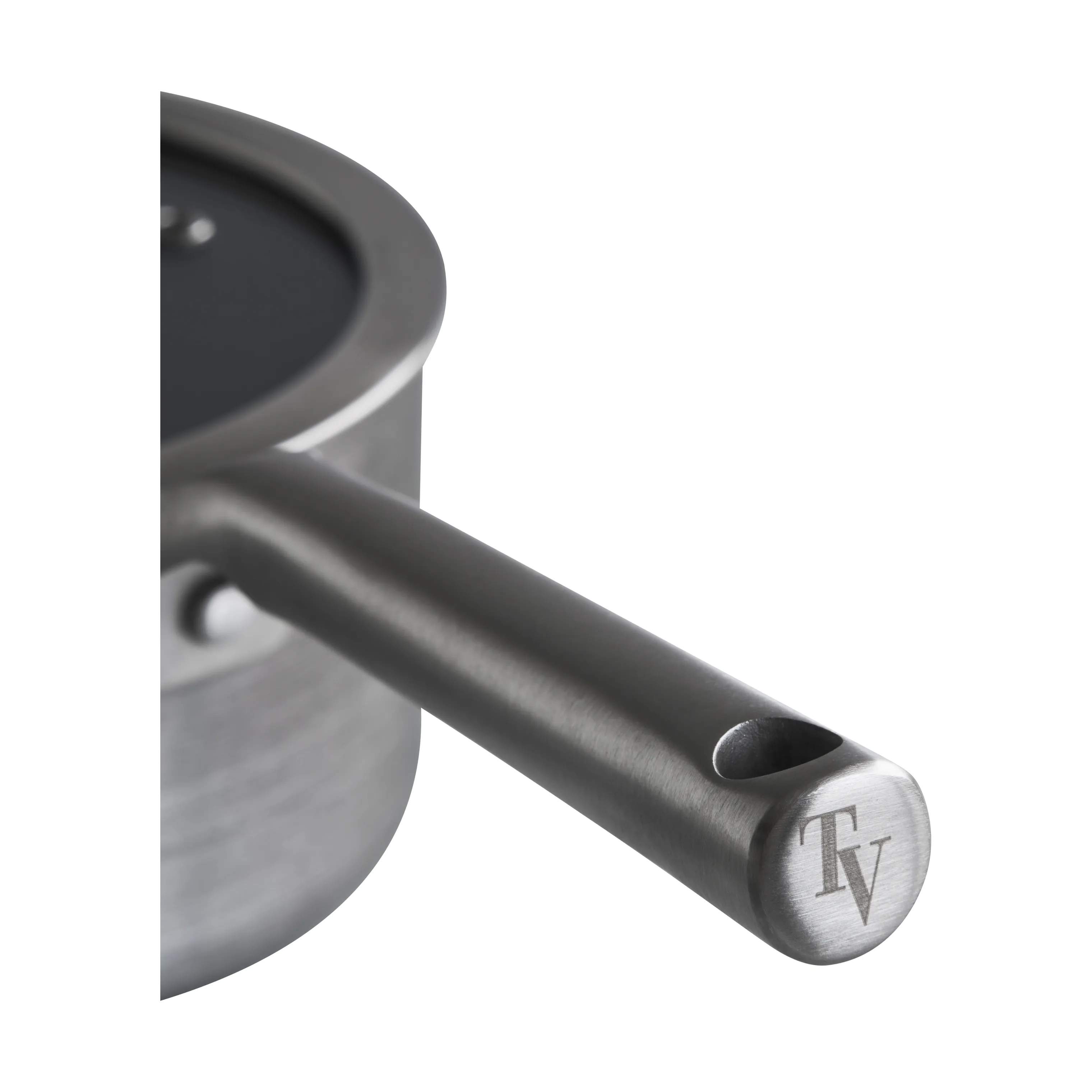 Timm Vladimir Kitchen Grydesæt Keramisk Aluminium Grydesæt - 6 dele i børstet alu, 5