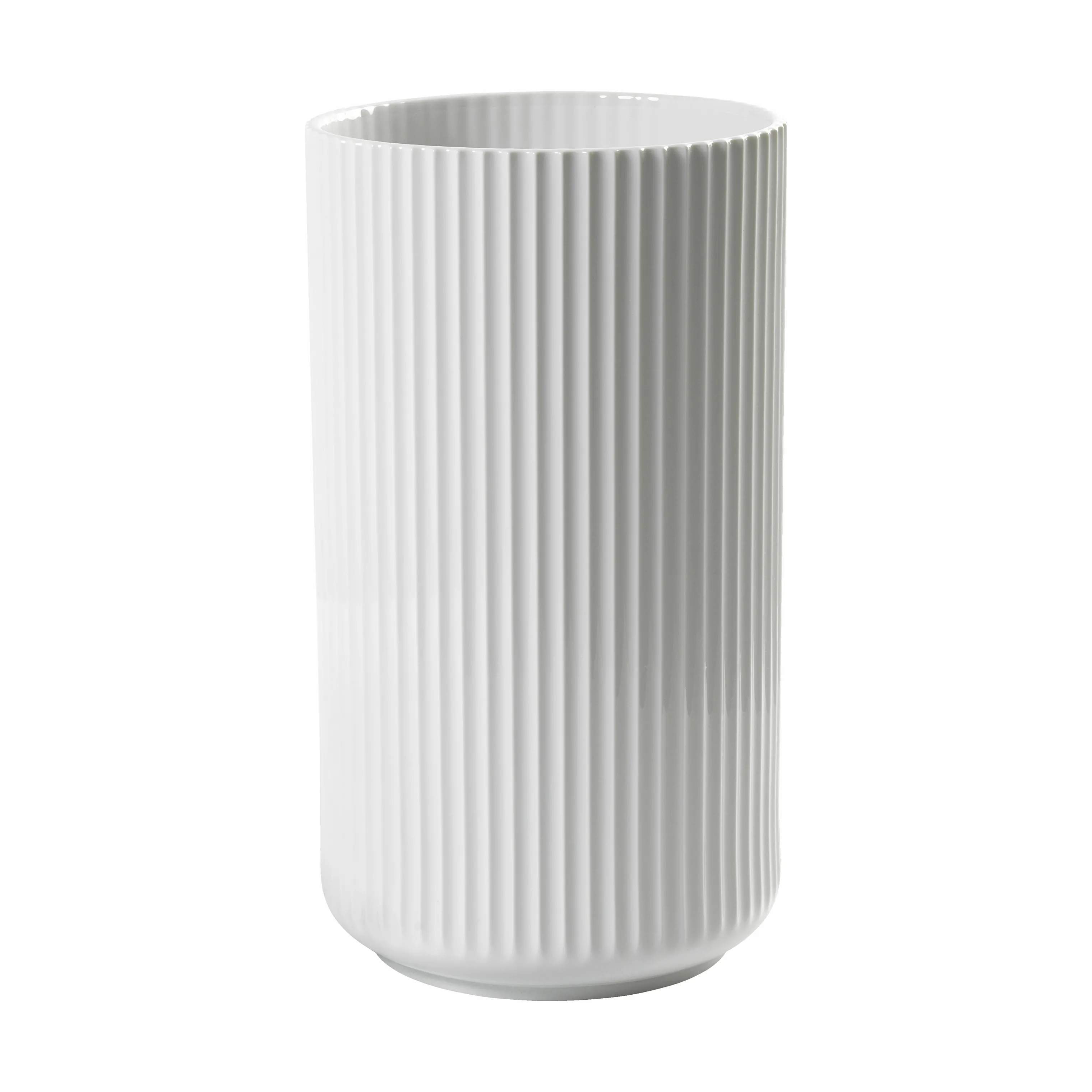 Vase, hvid, large