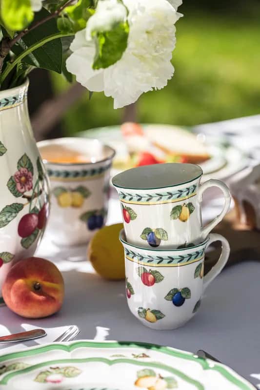 Villeroy & Boch Krus og kopper med hank French Garden Fleurence Krus i Hvid, 3