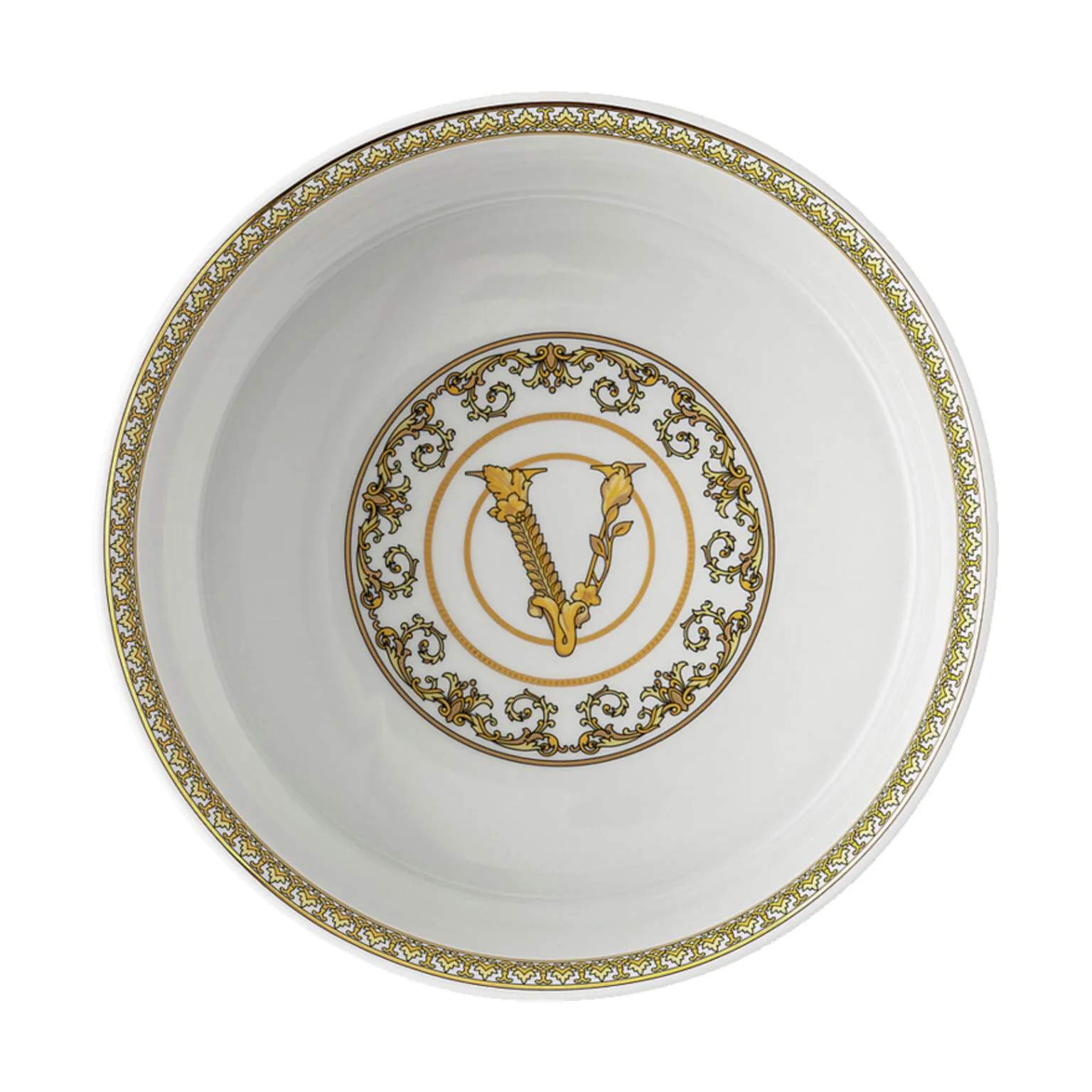 Versace Serveringsskåle Virtus Skål i Hvid, 3