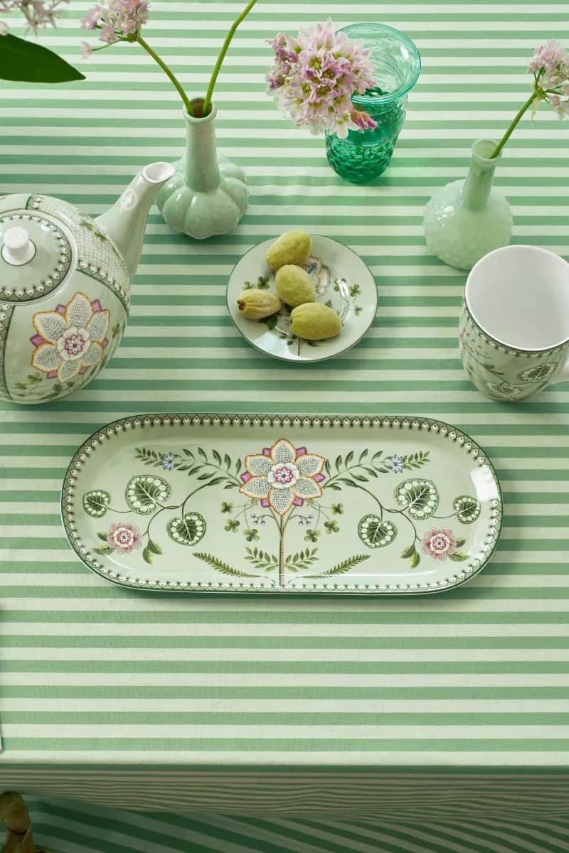 PIP Studio Serveringsfade Lily & Lotus Fad i Grøn, 2