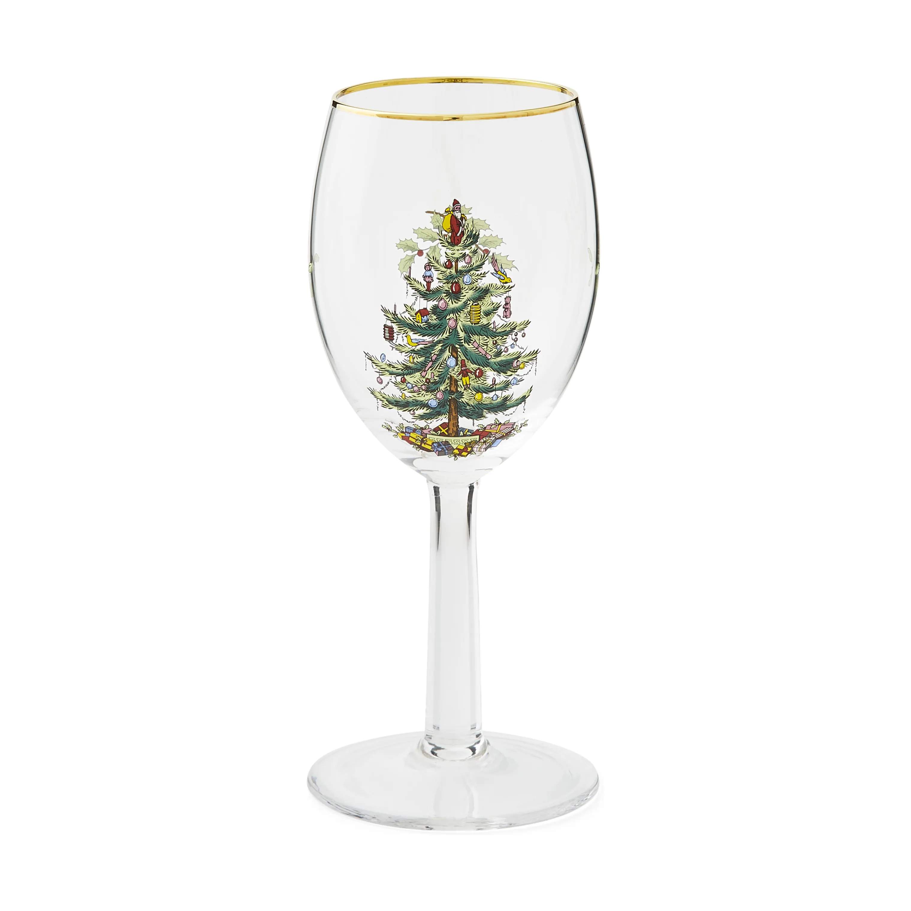 Spode Vinglas Christmas Tree Vinglas - 4 stk. i Multifarvet, 4