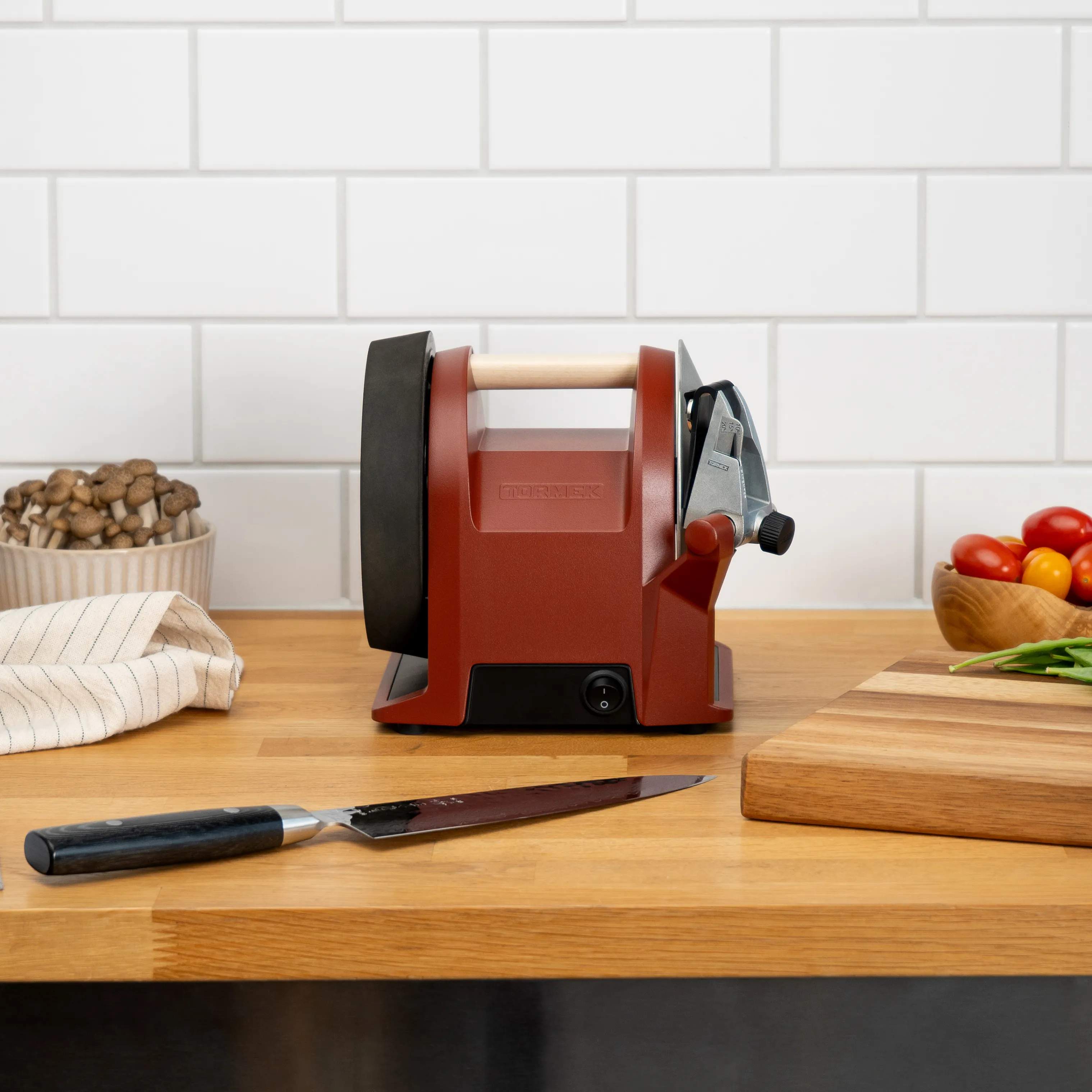 Tormek Knivslibere T-1 Elektrisk Knivsliber i Swedish Red, 2