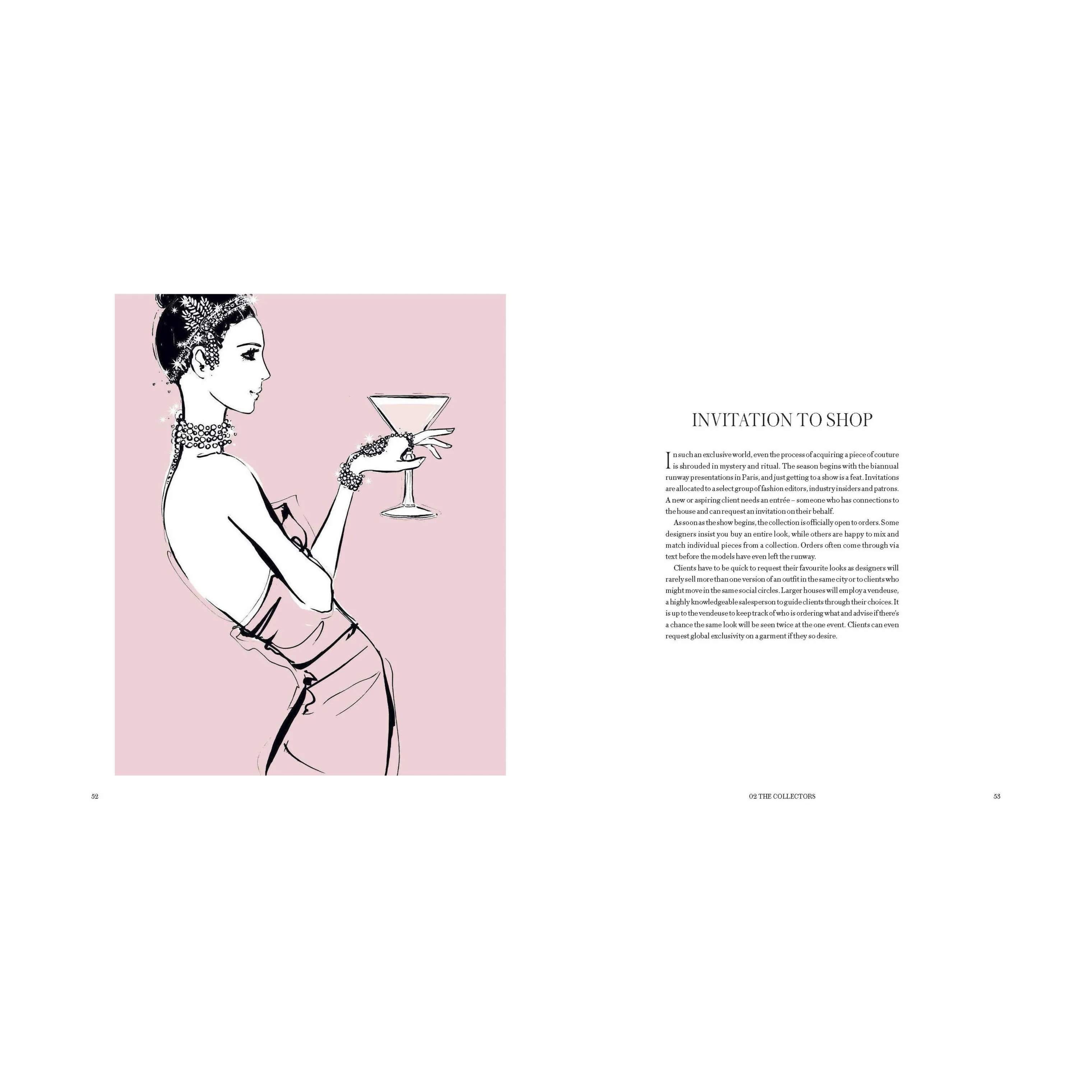 New Mags Coffee table books The Illustrated World of Couture i Sort, 4