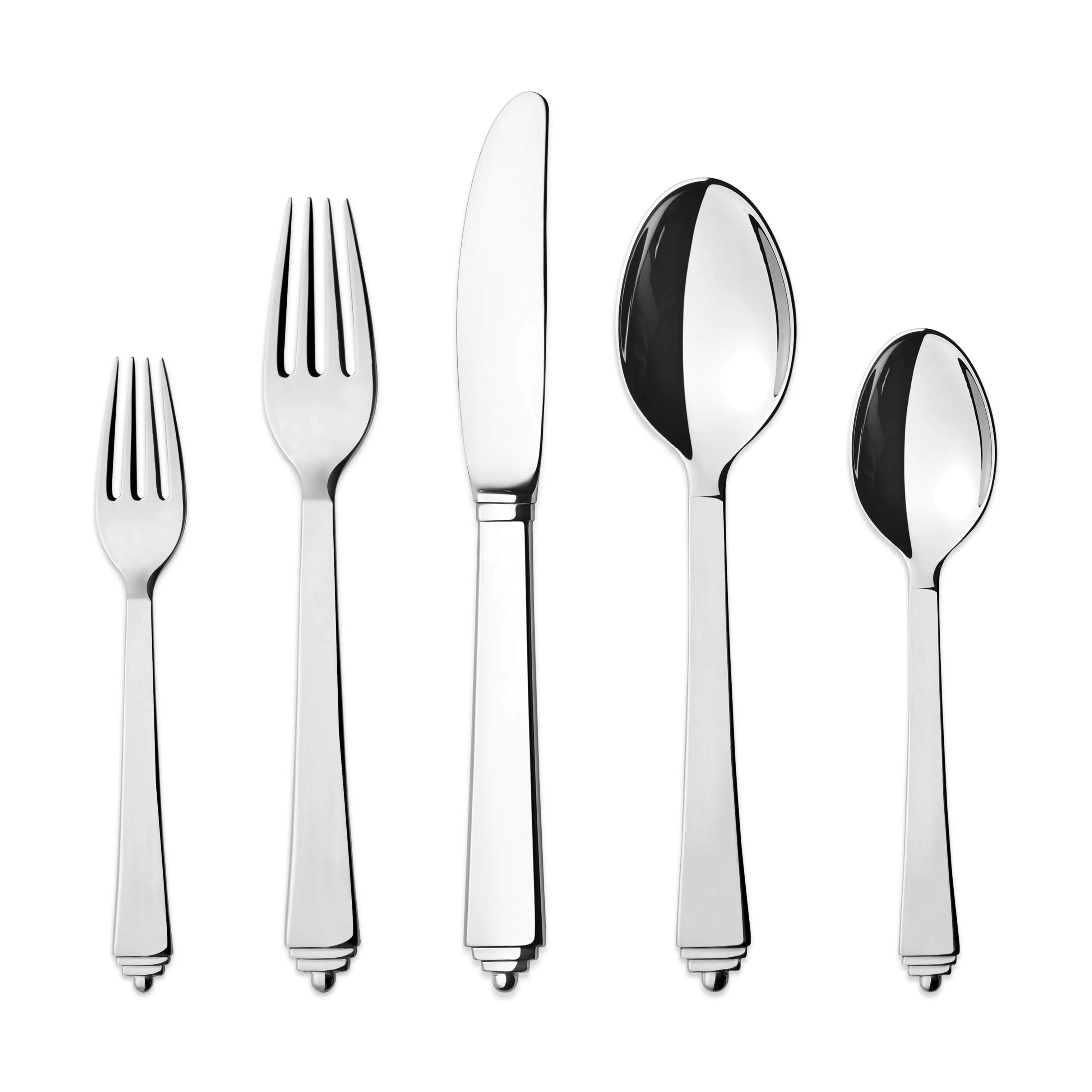 Georg Jensen Bestiksæt Pyramide Bestiksæt - 60 dele i 60 stk., 1