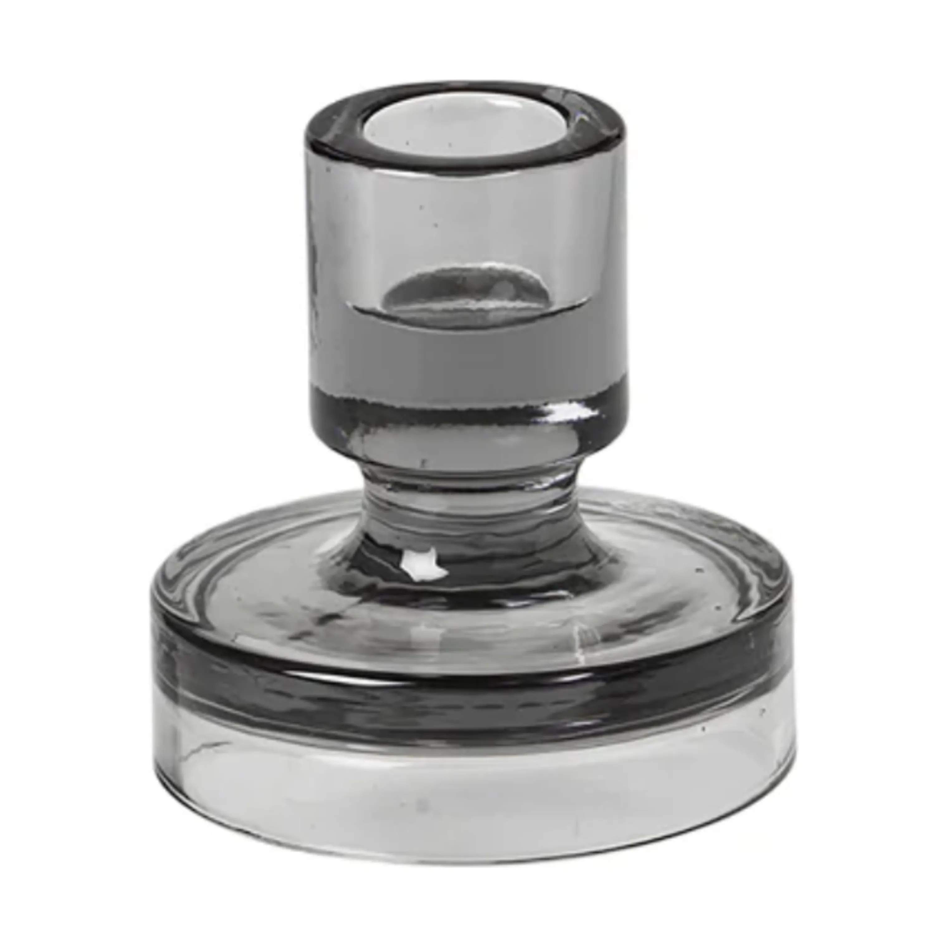 Broste Copenhagen Kronelysestage Petra Lysestage i Grå, 8 cm, 1