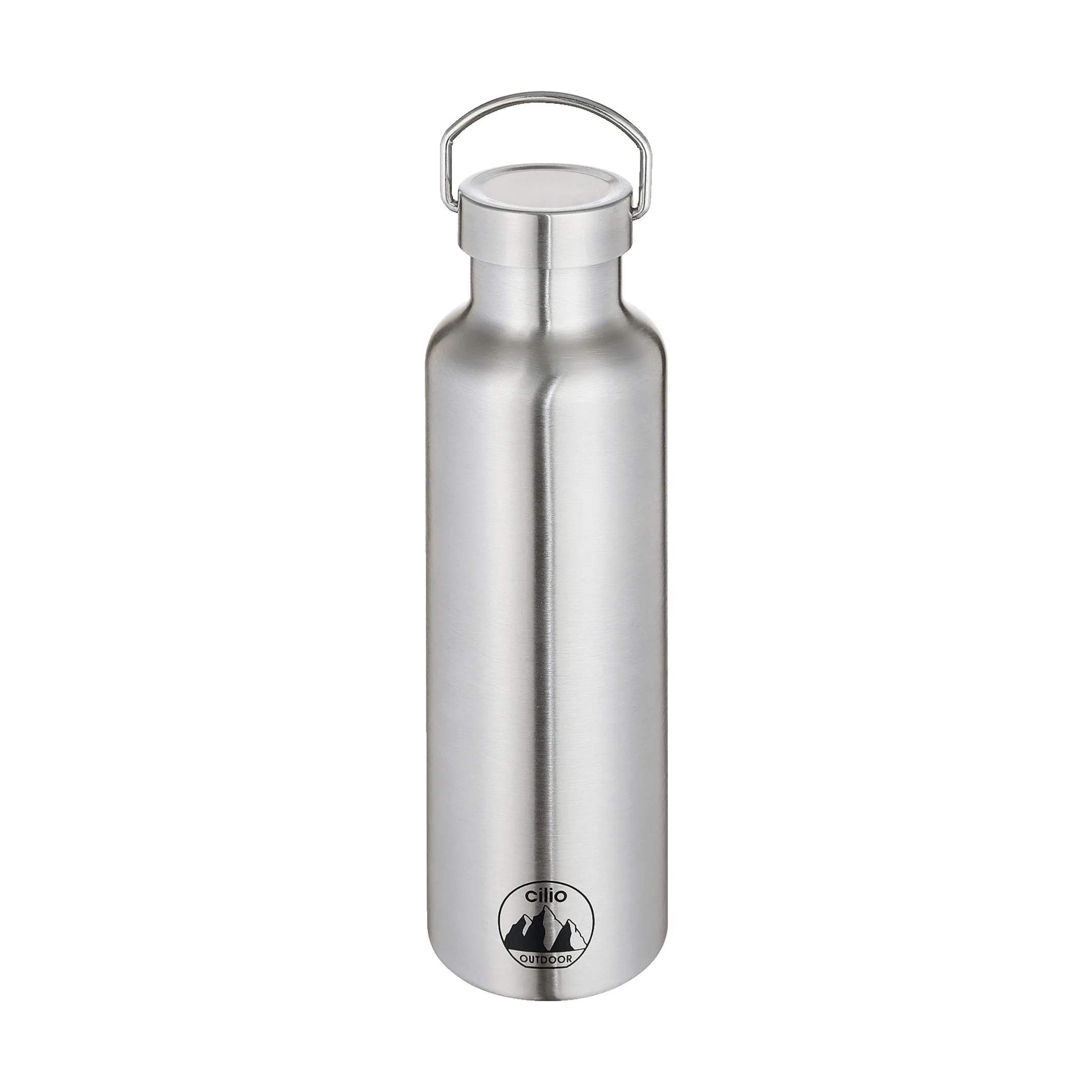 Cilio Termoflasker Grigio Drikkeflaske i Sølv, 1 L, 1