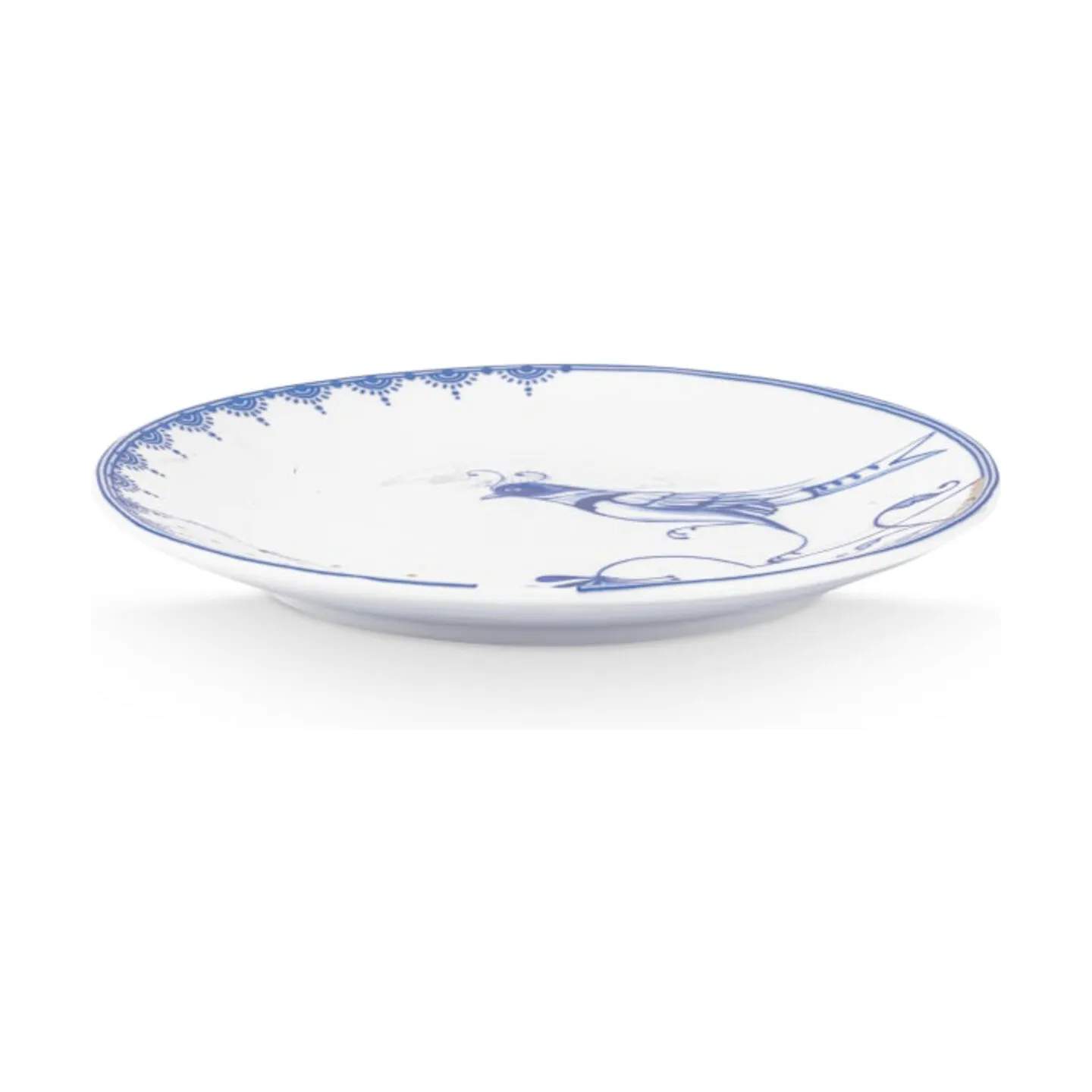 PIP Studio Middagstallerkener Blue Bird Tallerken i 18 cm, 4