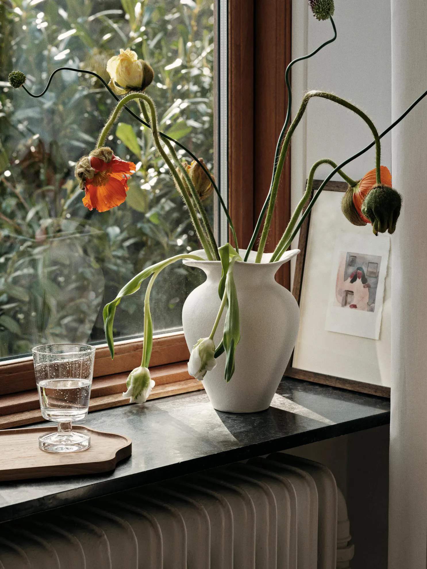 Broste Copenhagen Hvidvinsglas Bubble Hvidvinsglas i Klar, 6