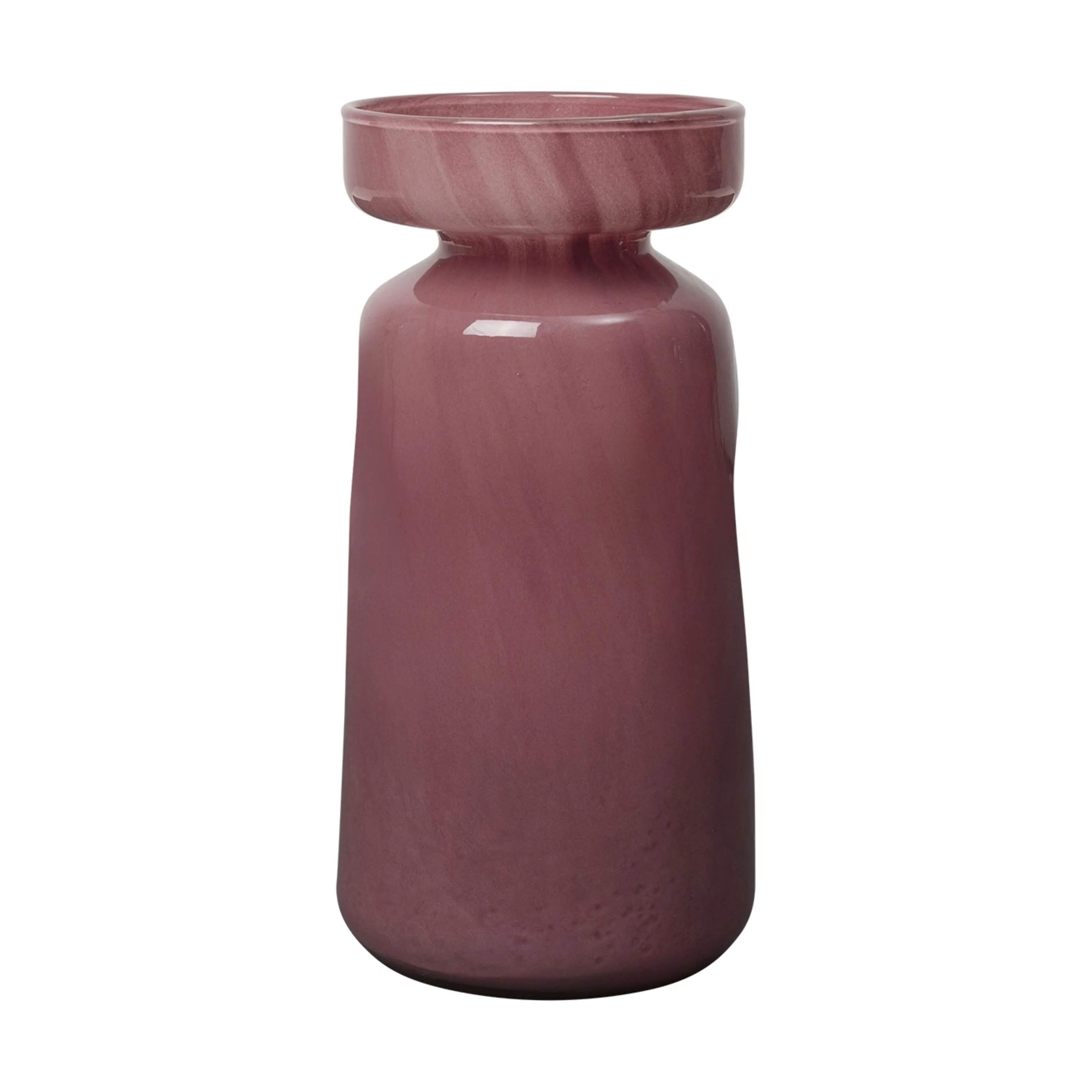 Broste Copenhagen Vaser Solai Vase i Rød, 19,5 cm, 1