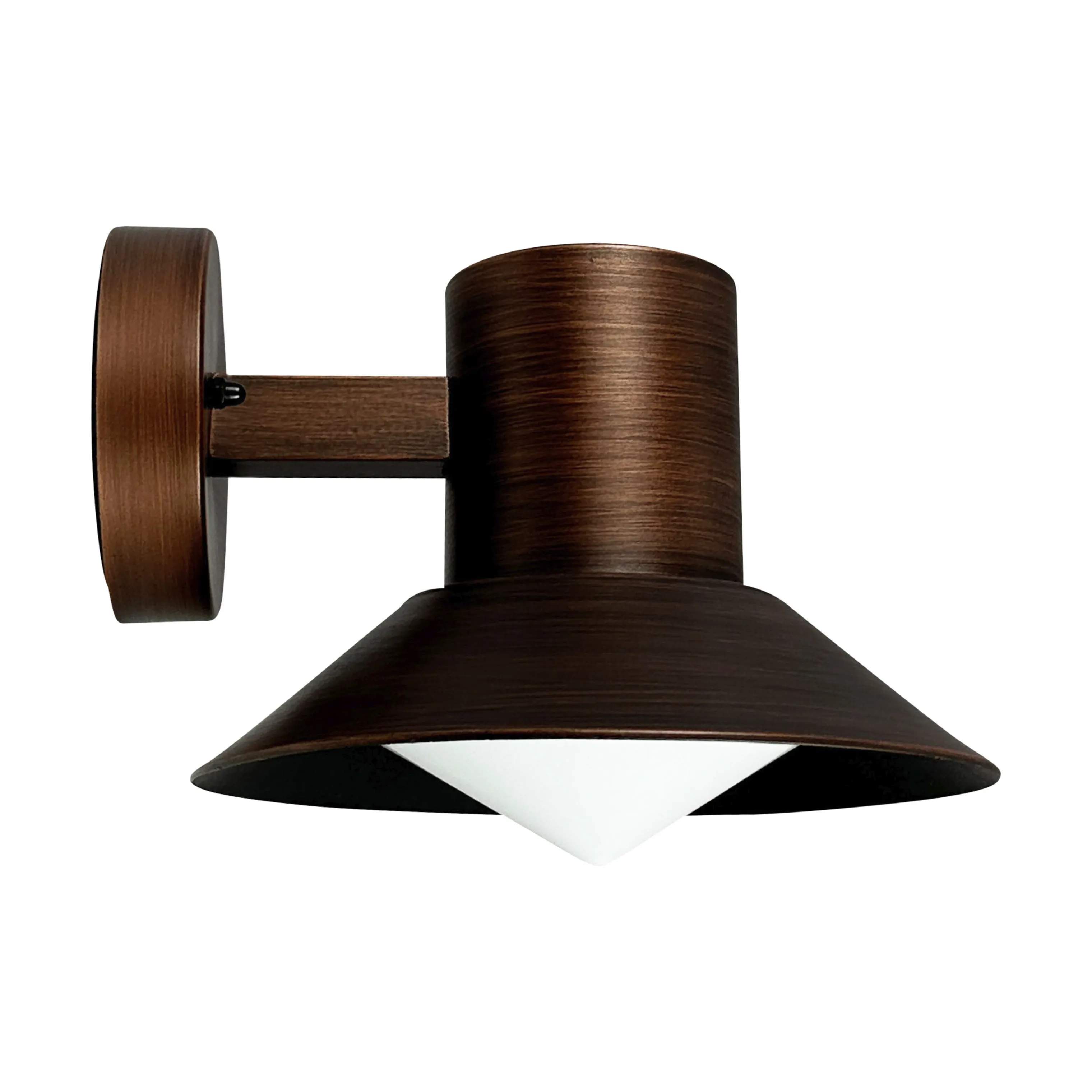 Dyberg Larsen Udendørs væglamper Venice Udendørs Væglampe i Kobber, 1