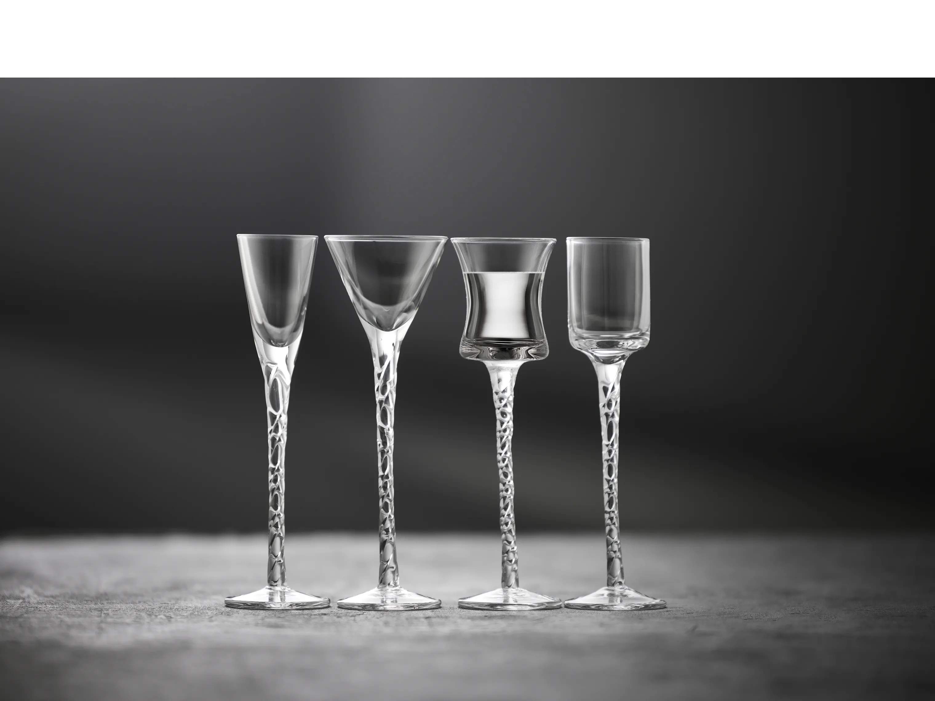 Lyngby Glas Snapseglas Nora Nora Snapseglas - 4 stk. i Klar, 2