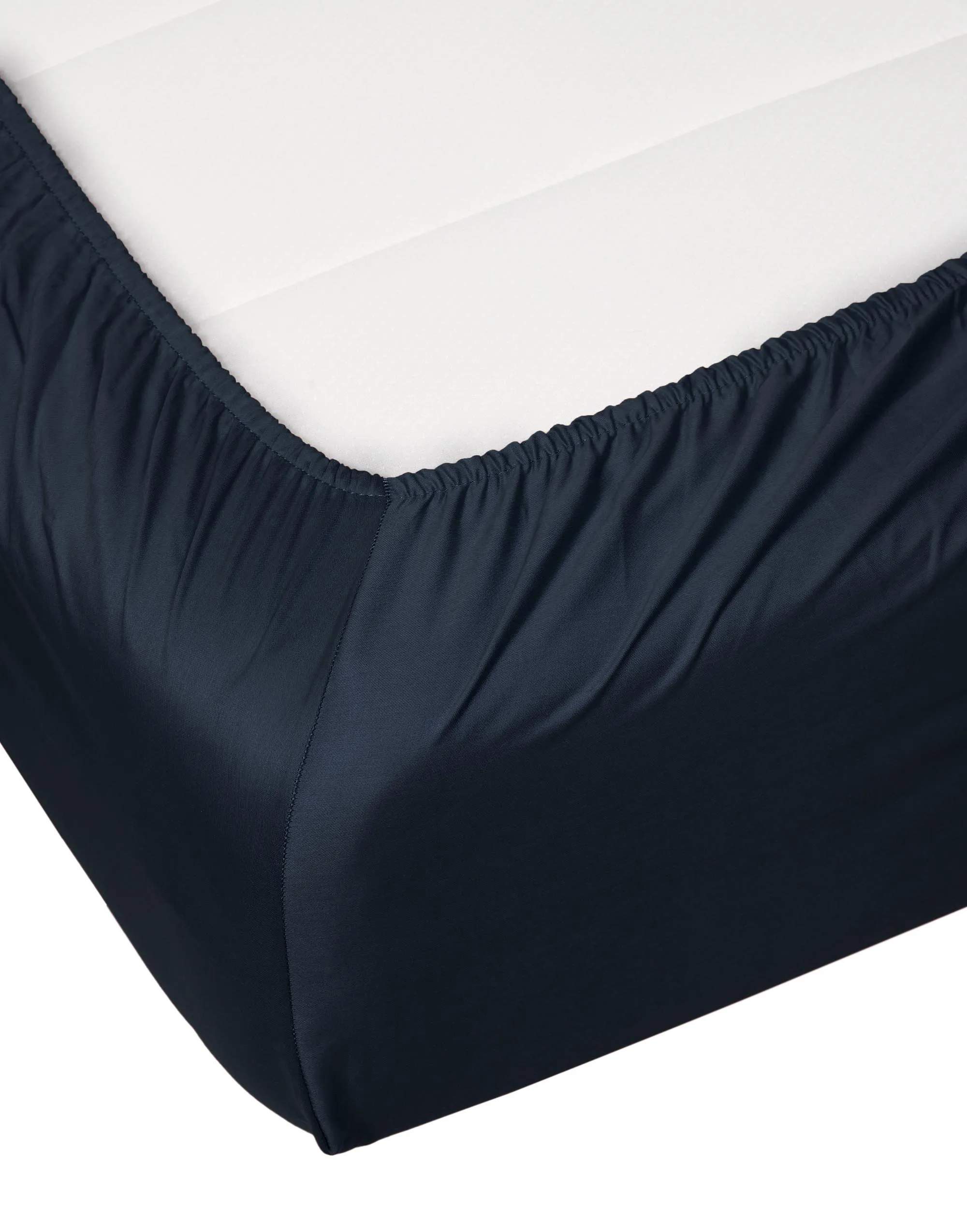 Essenza Lagner Satin Boxlagen i Nightblue, B140 x L200 cm, 3