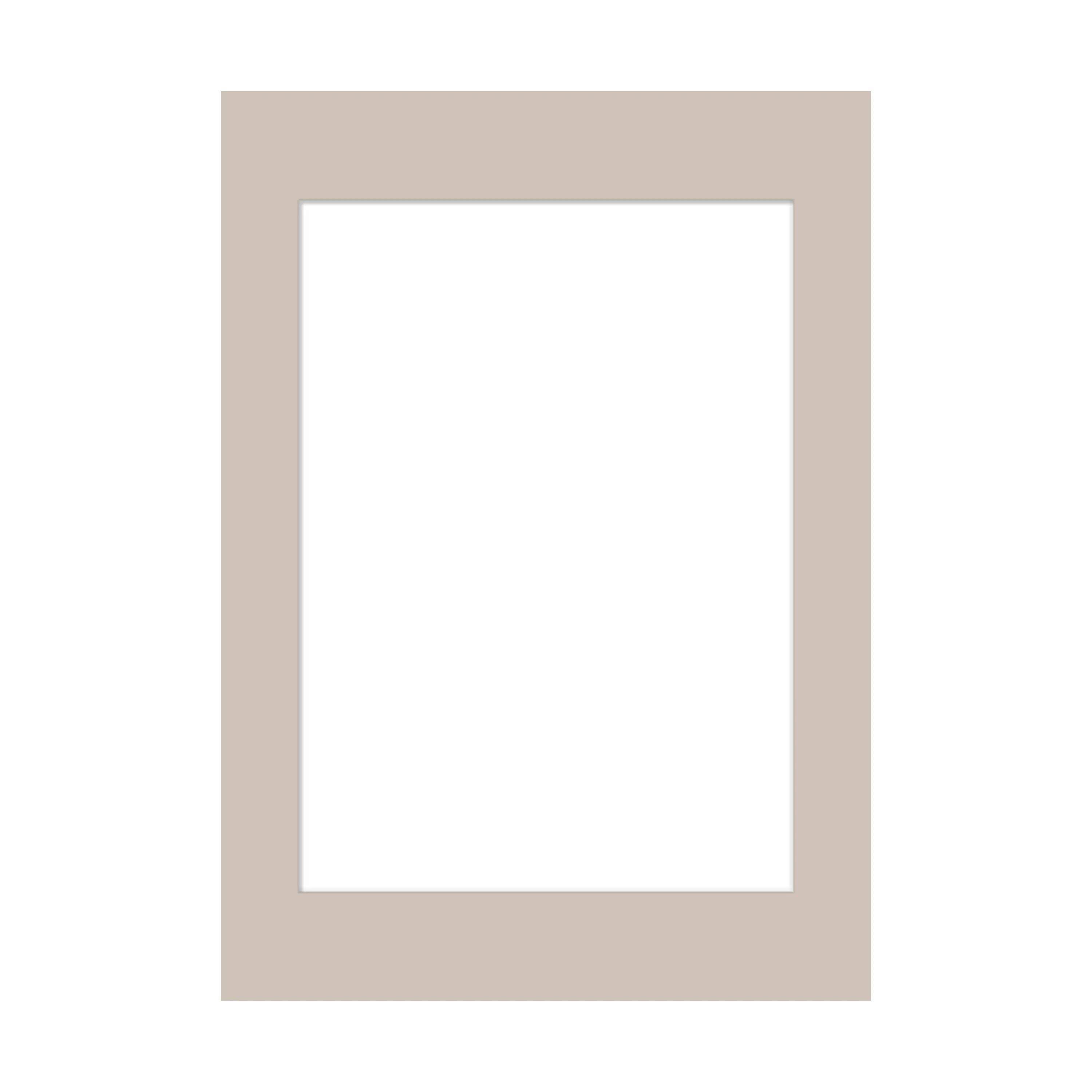 Passepartout Ramme, rose, large