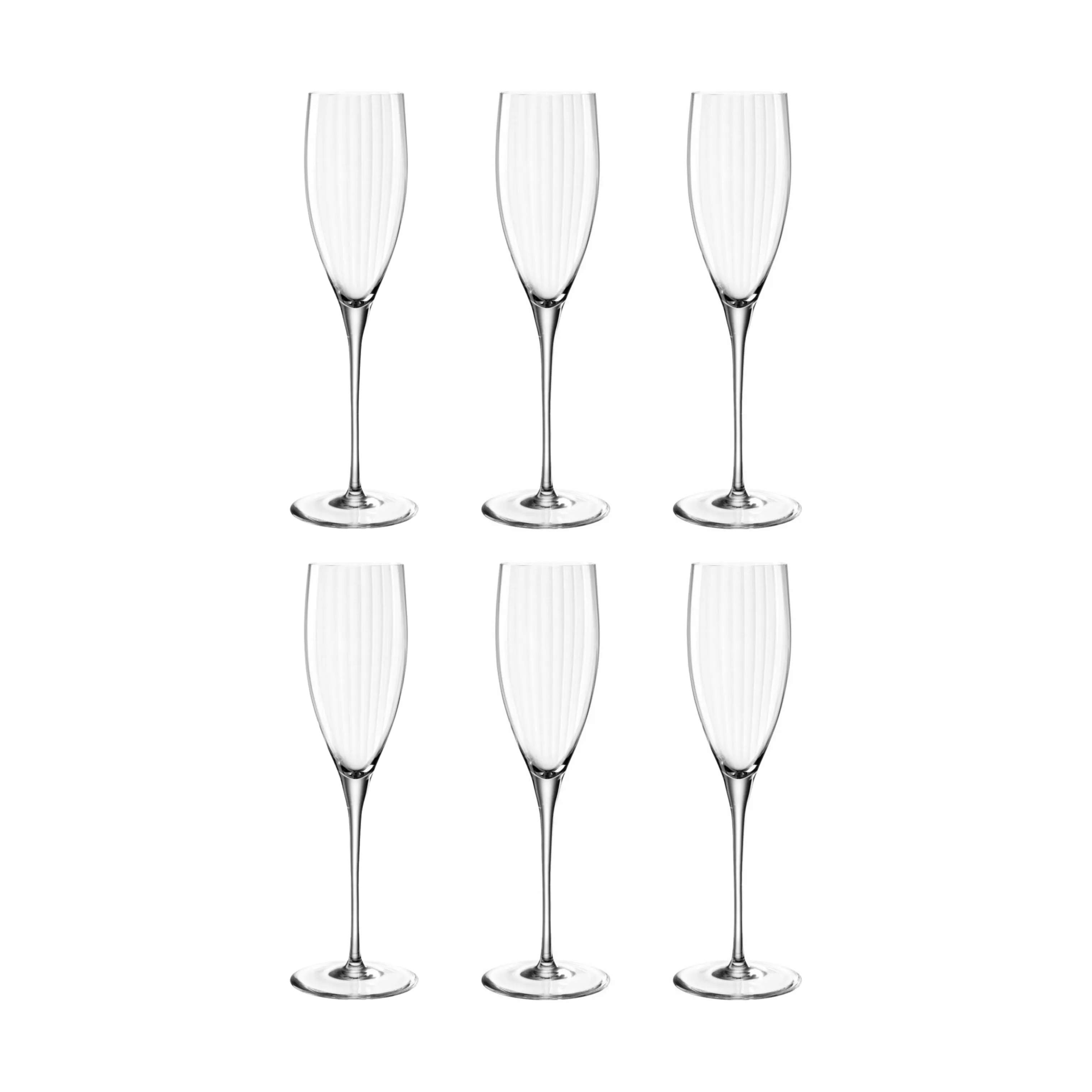 Leonardo Champagneglas Poesia Champagneglas - 6 stk. i 25 cl, 1