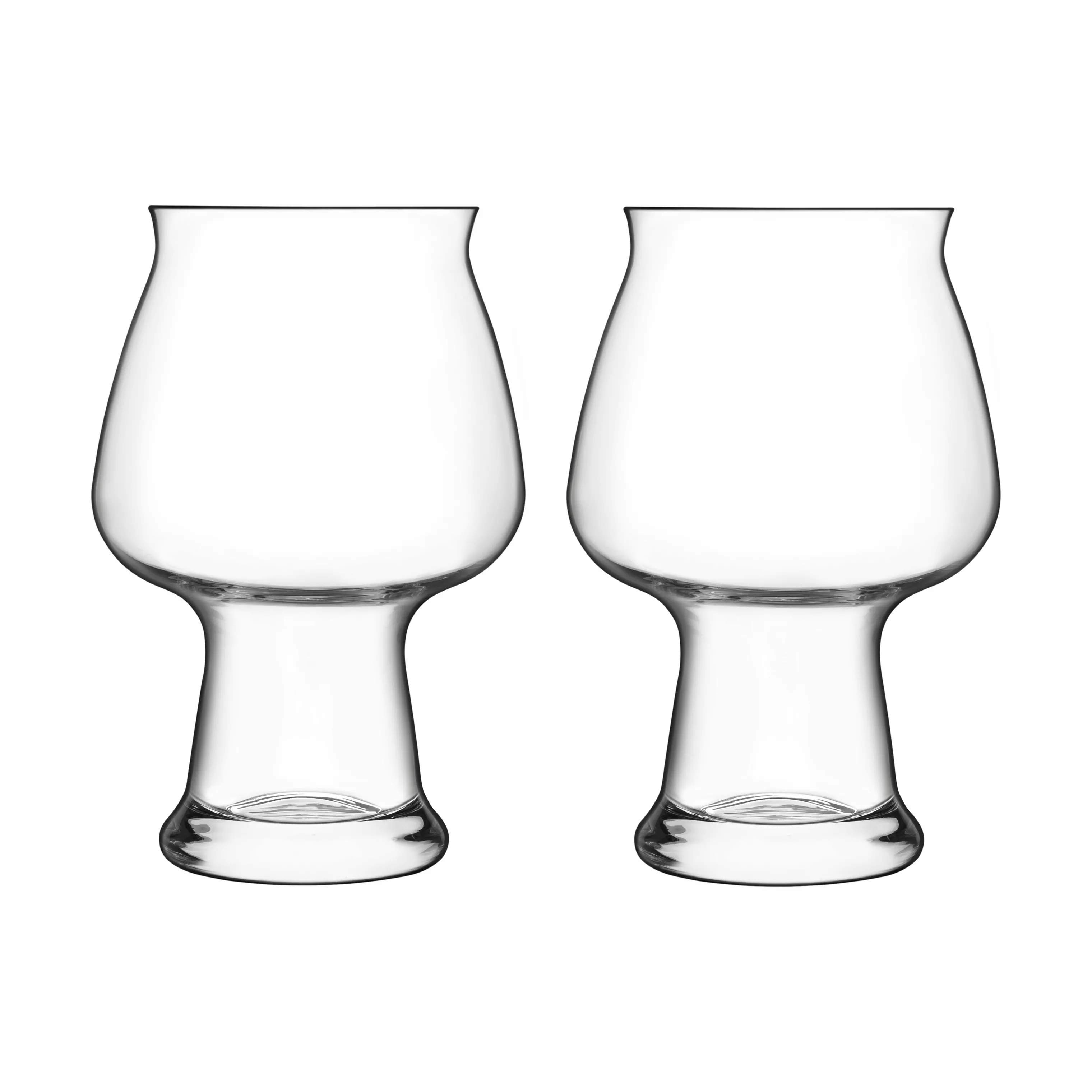 Luigi Bormioli Ølglas Birrateque Ølglas til Cider - 2 stk. i klar, 1
