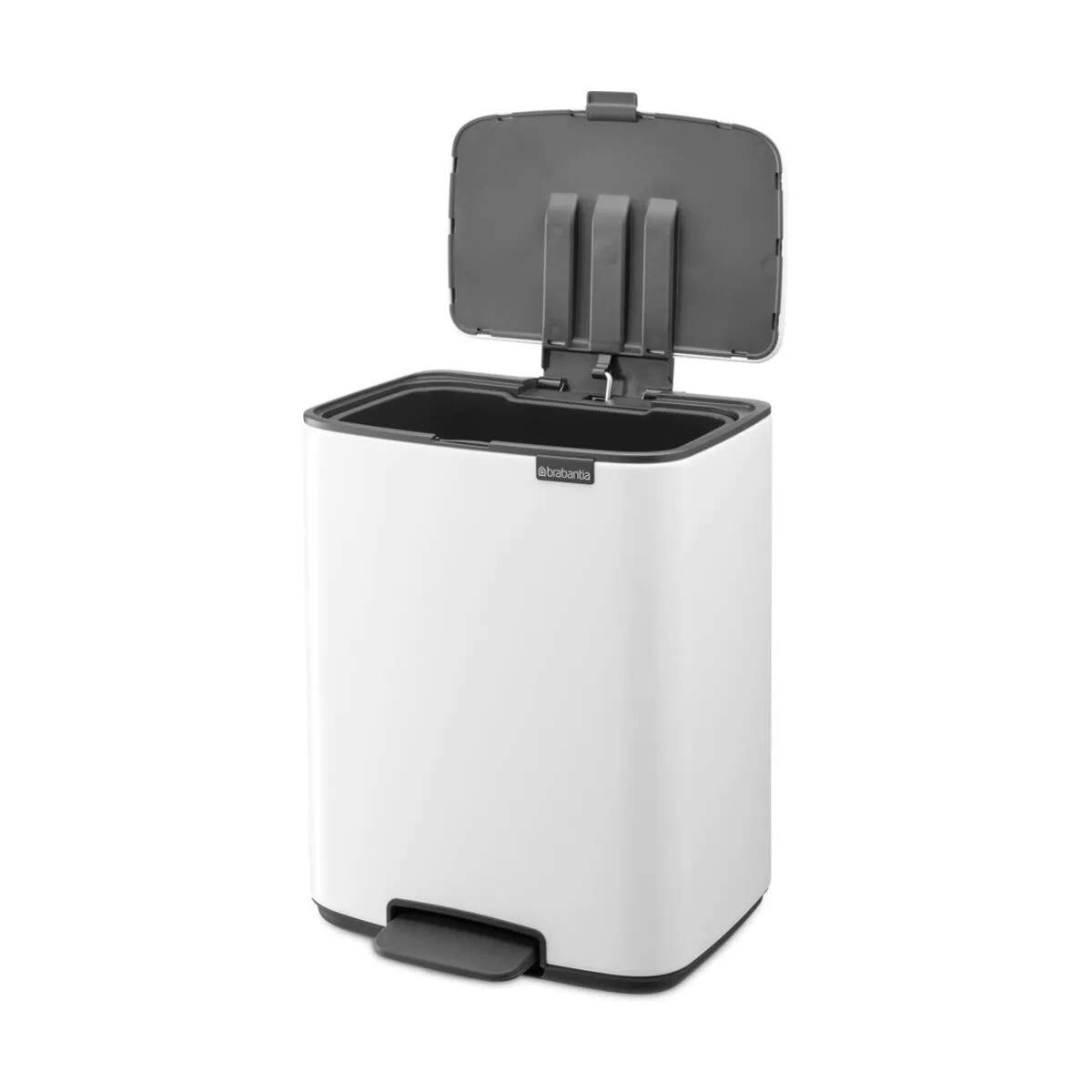 Brabantia Pedalspande Bo Pedalspand i Hvid, 12 L, 6
