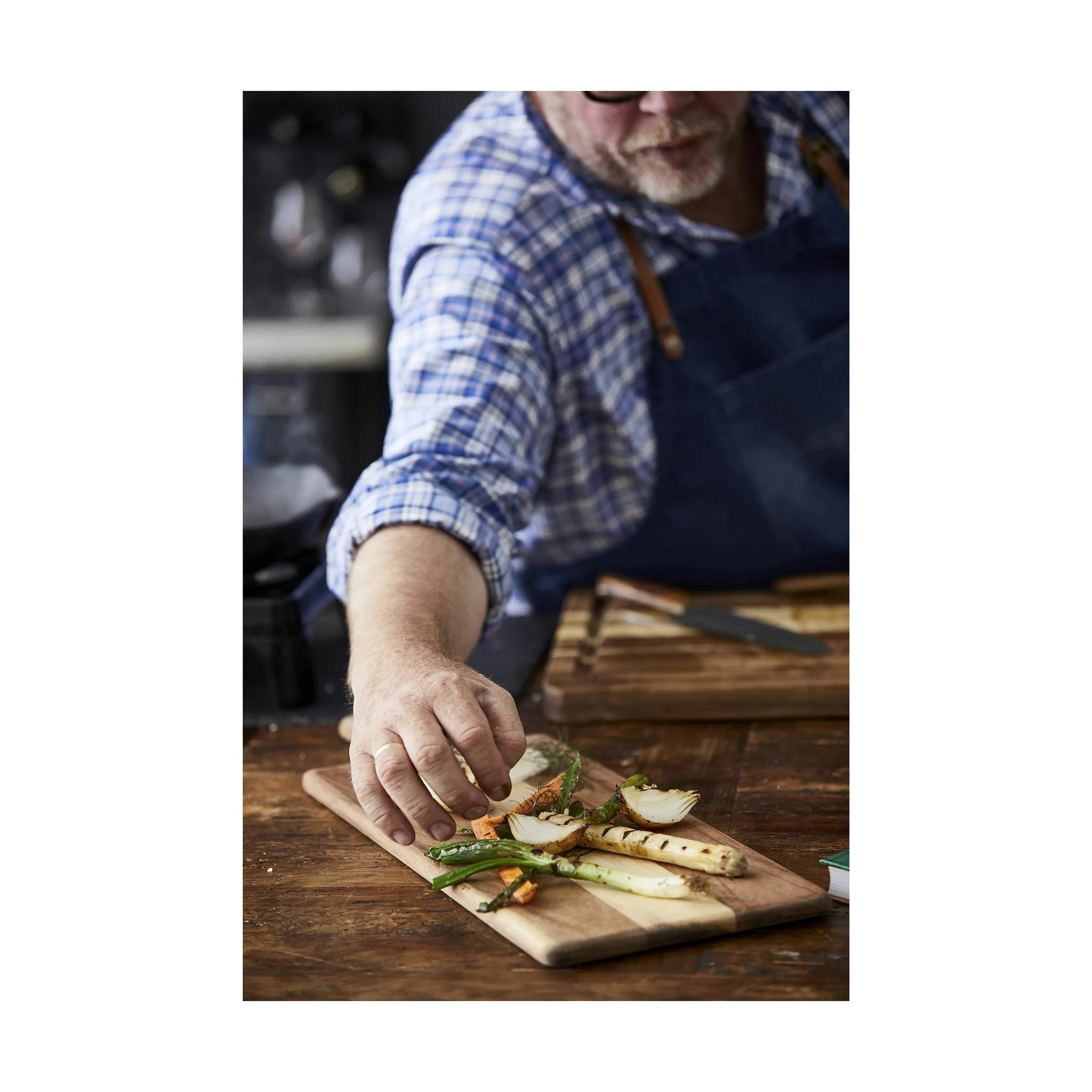 Holm Serveringsfade Serveringsbræt i B15 x L46 cm, 4