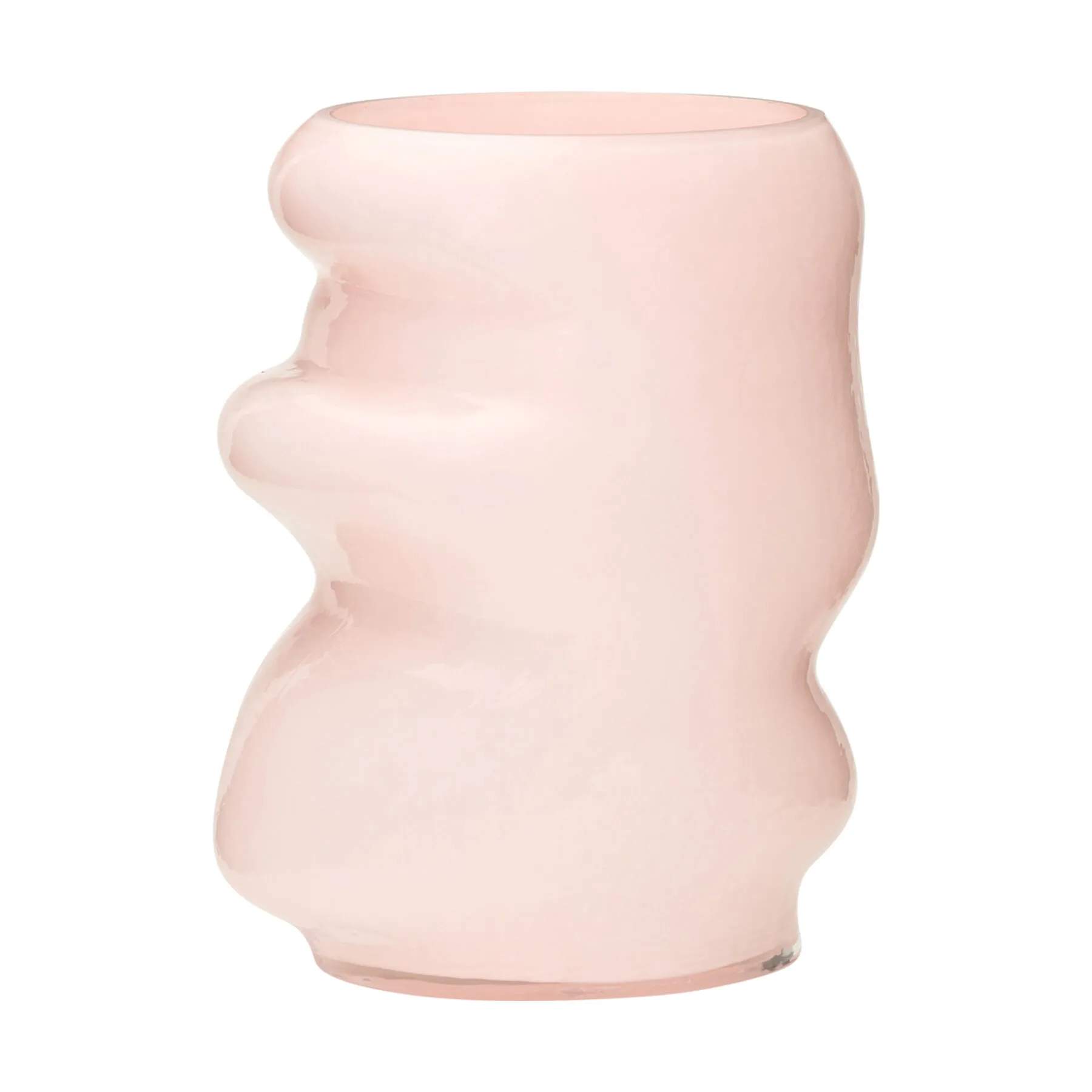 Hübsch Vaser Lote Vase i Lyserød, 1