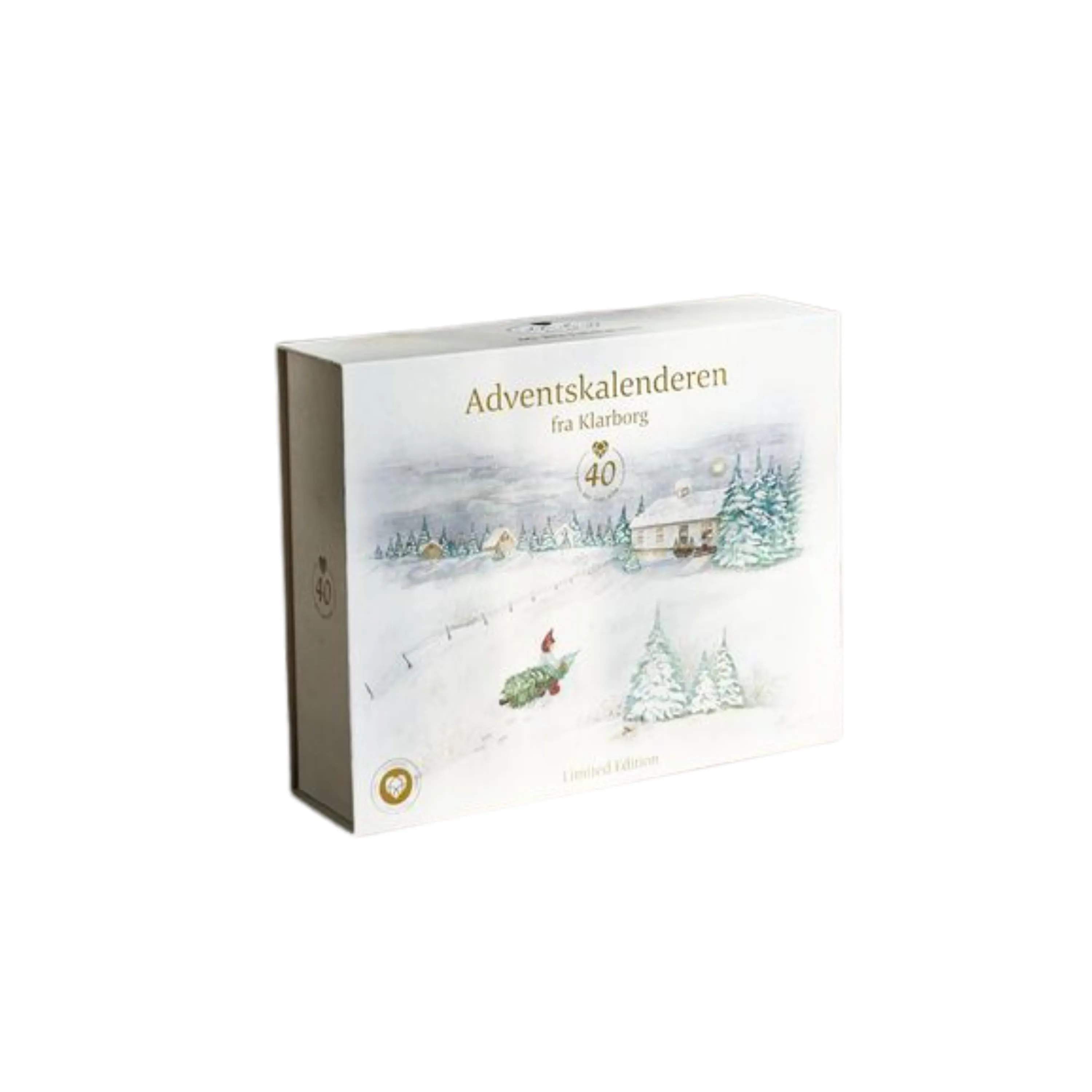 Klarborg Nisser Adventskalender - 40 års Jubilæum i Multifarvet, 1