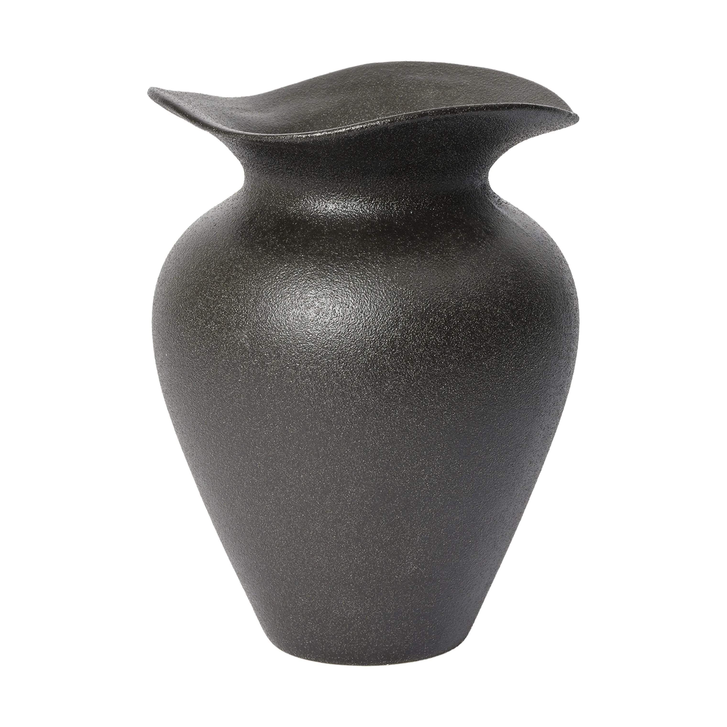 Broste Copenhagen Vaser Florentina Vase i Sort, H22,5 x Ø16 cm, 1