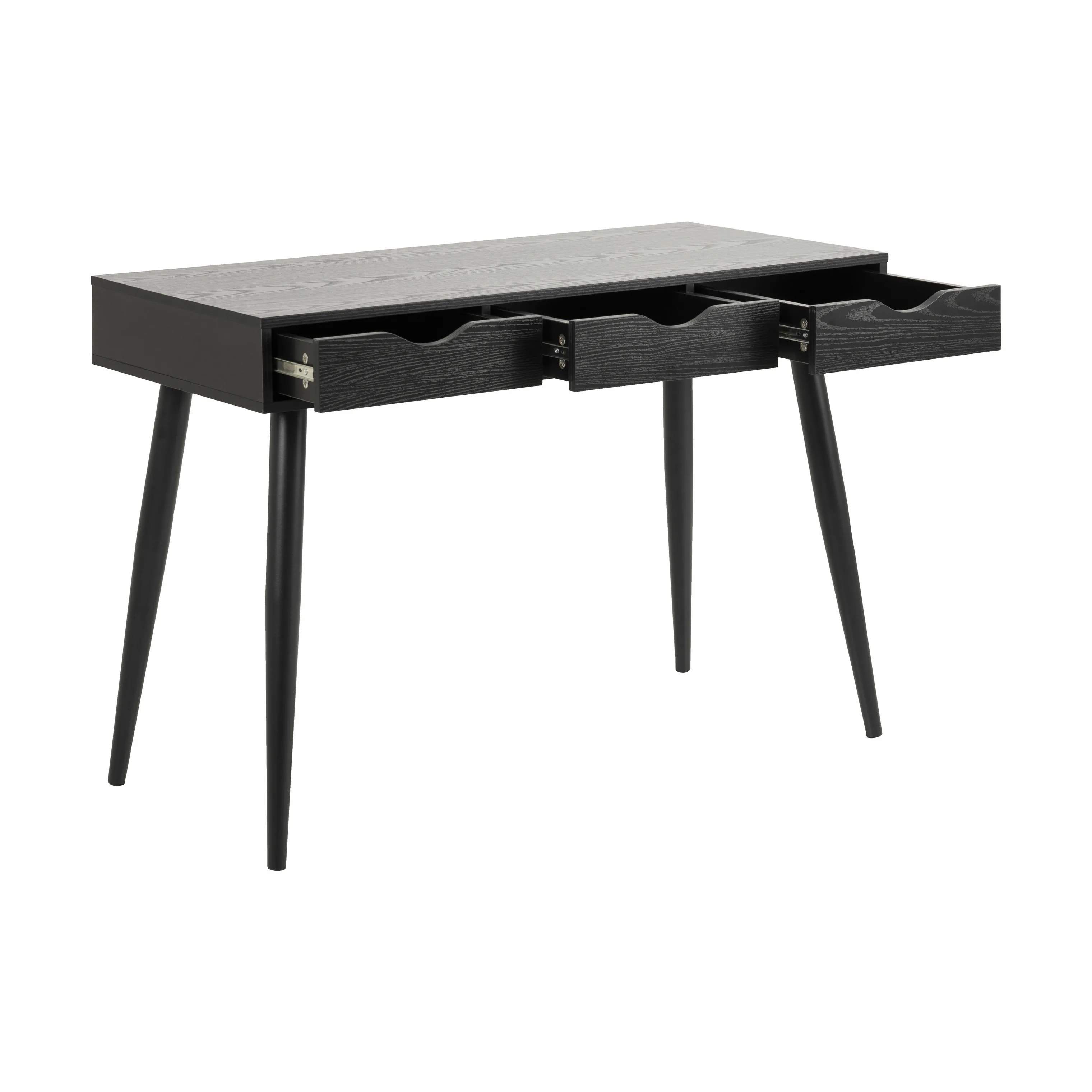 CASA Living Skriveborde Neptun Skrivebord i Sort, 3