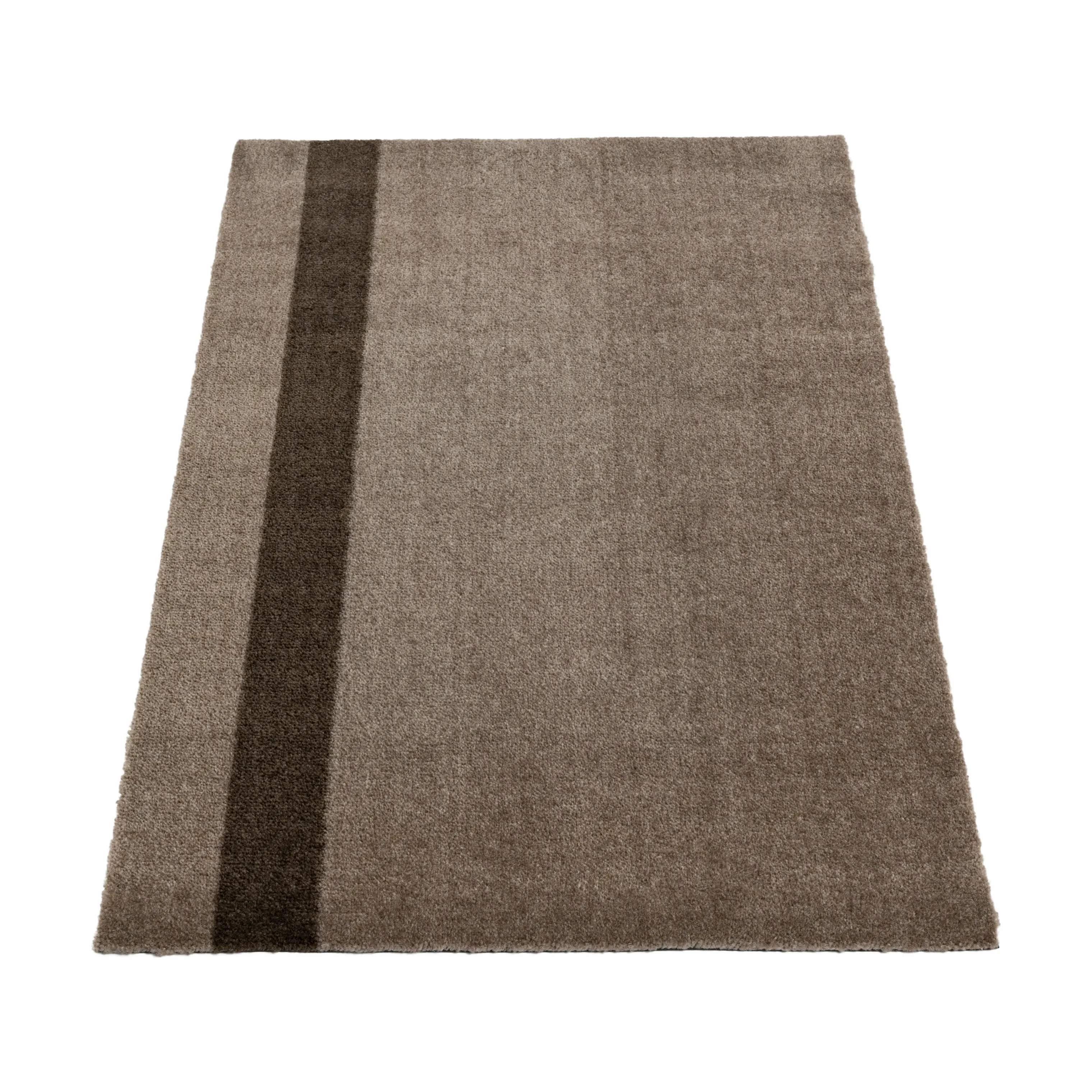 Tica Copenhagen Dørmåtter Stripes Vertikal Gulvmåtte i Sand/brun, B60 x L90 cm, 4