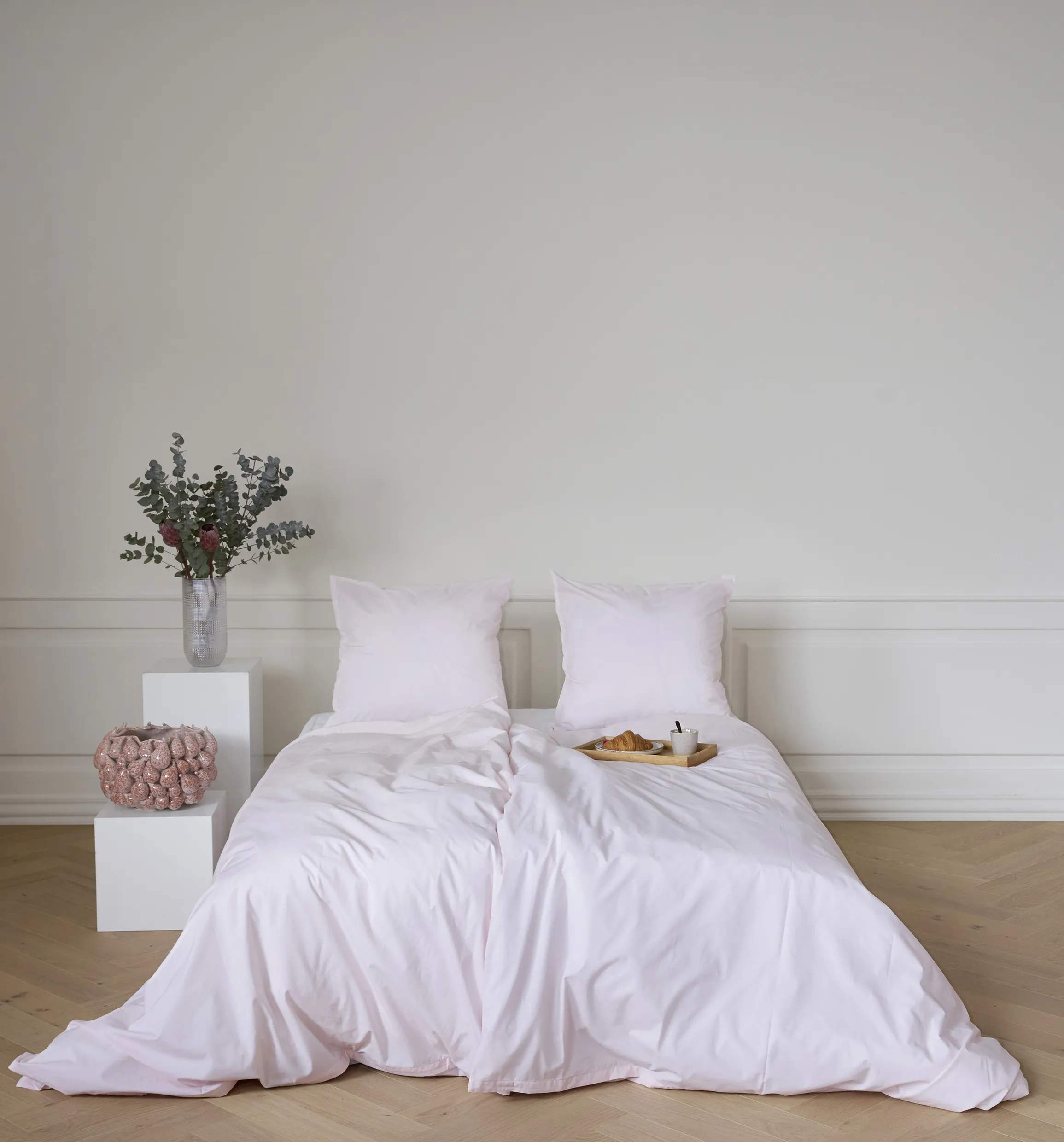 omhu Sengetøj Percale OMHU Percale Sengetøj i Rose, B140 x L220 cm, 3