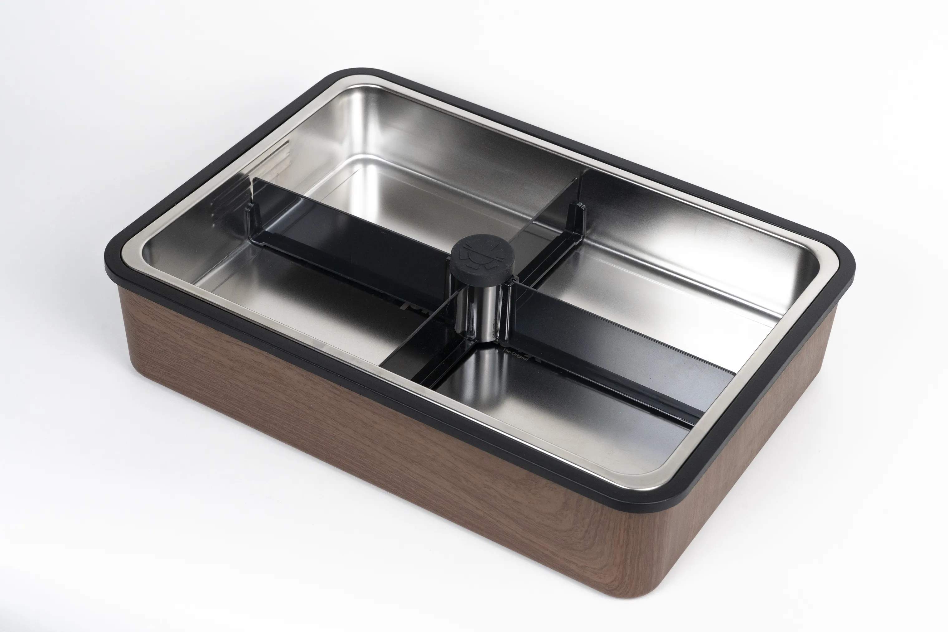 Platterbox Opbevaringsbokse Snack Box Tilbehørssæt - 21 dele i Valnød, 3