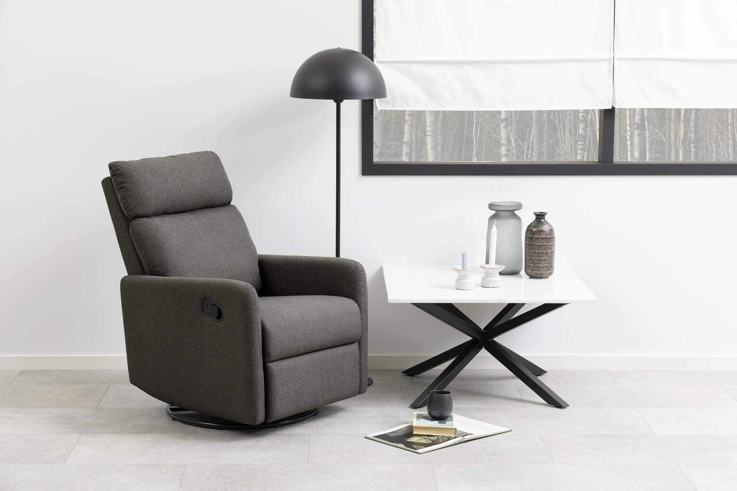 CASA Living Lænestole Mikkeli Lænestol i Grå, 2