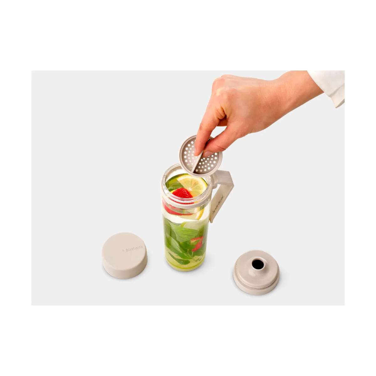 Brabantia Drikkedunke Make & Take Drikkeflaske i Soft Beige, 3