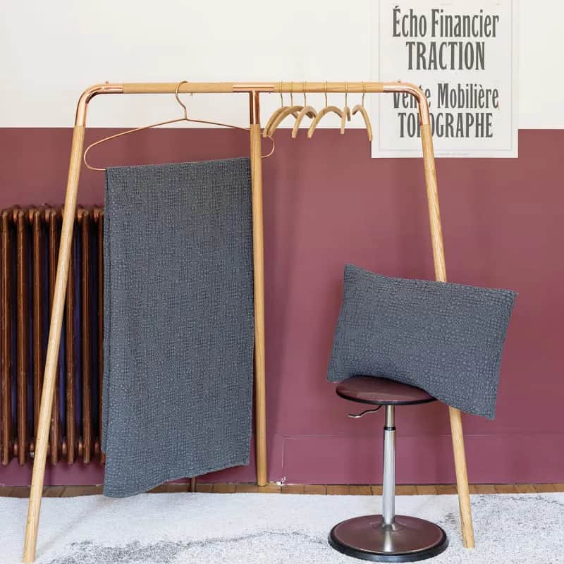 Vivaraise Plaider Tana Plaid i Ash, 2