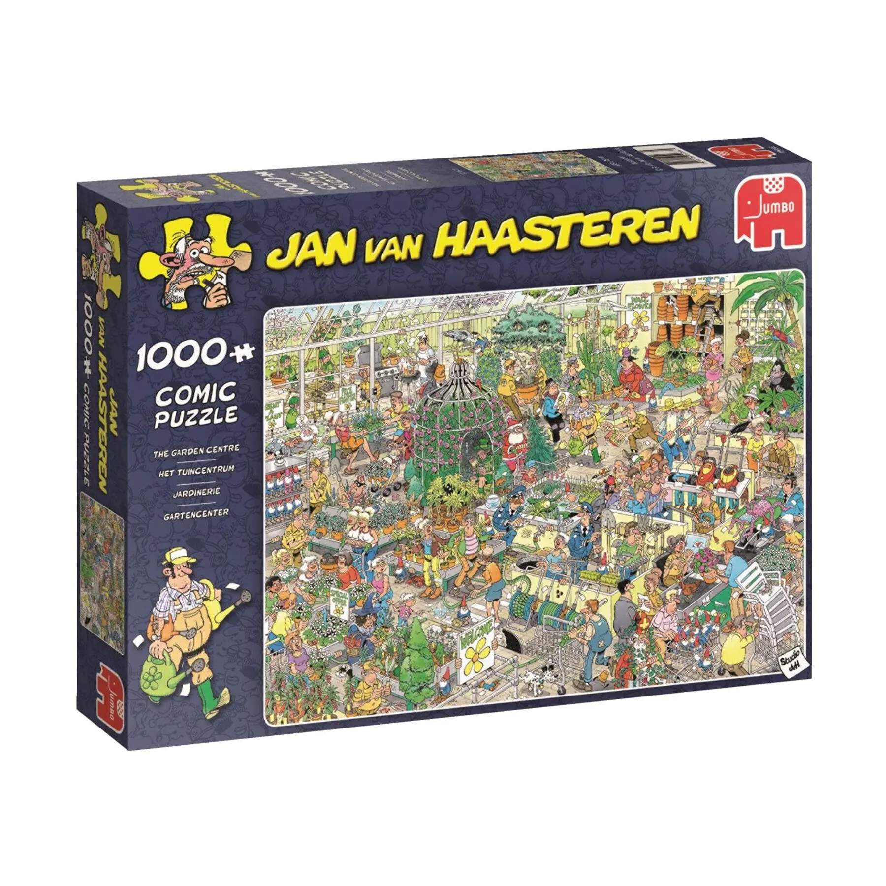 Spilbræt Puslespil Jan Van Haasteren Puzzle Jan van Haasteren Puslespil - The Garden Centre i The Garden Centre, 1