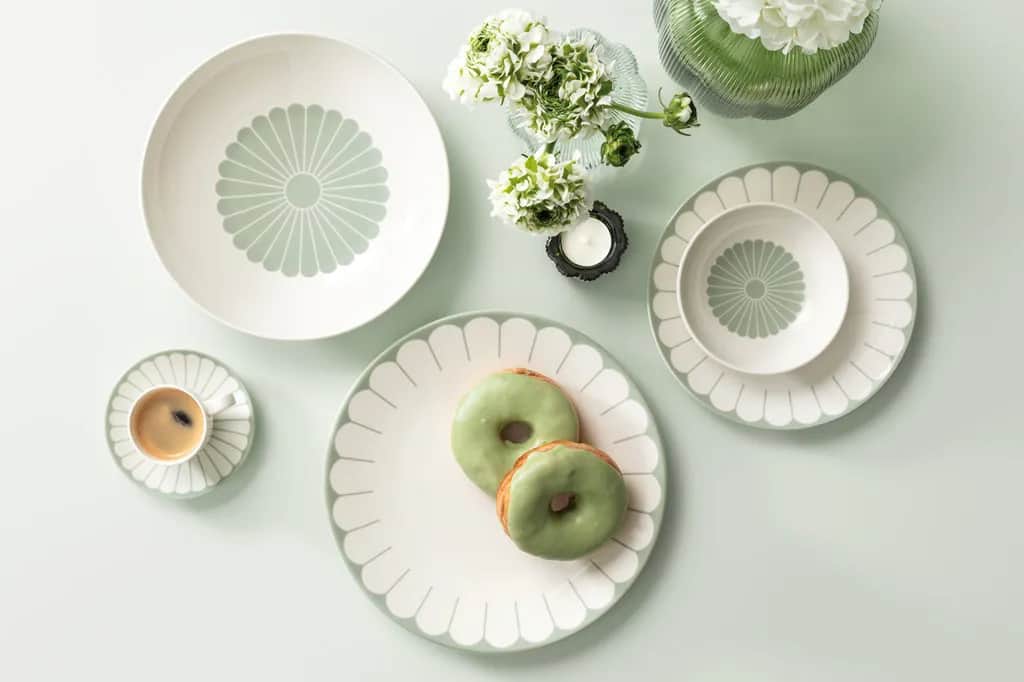 Villeroy & Boch Middagstallerkener Fleur Bleu Tallerken i 21,2 cm, 3