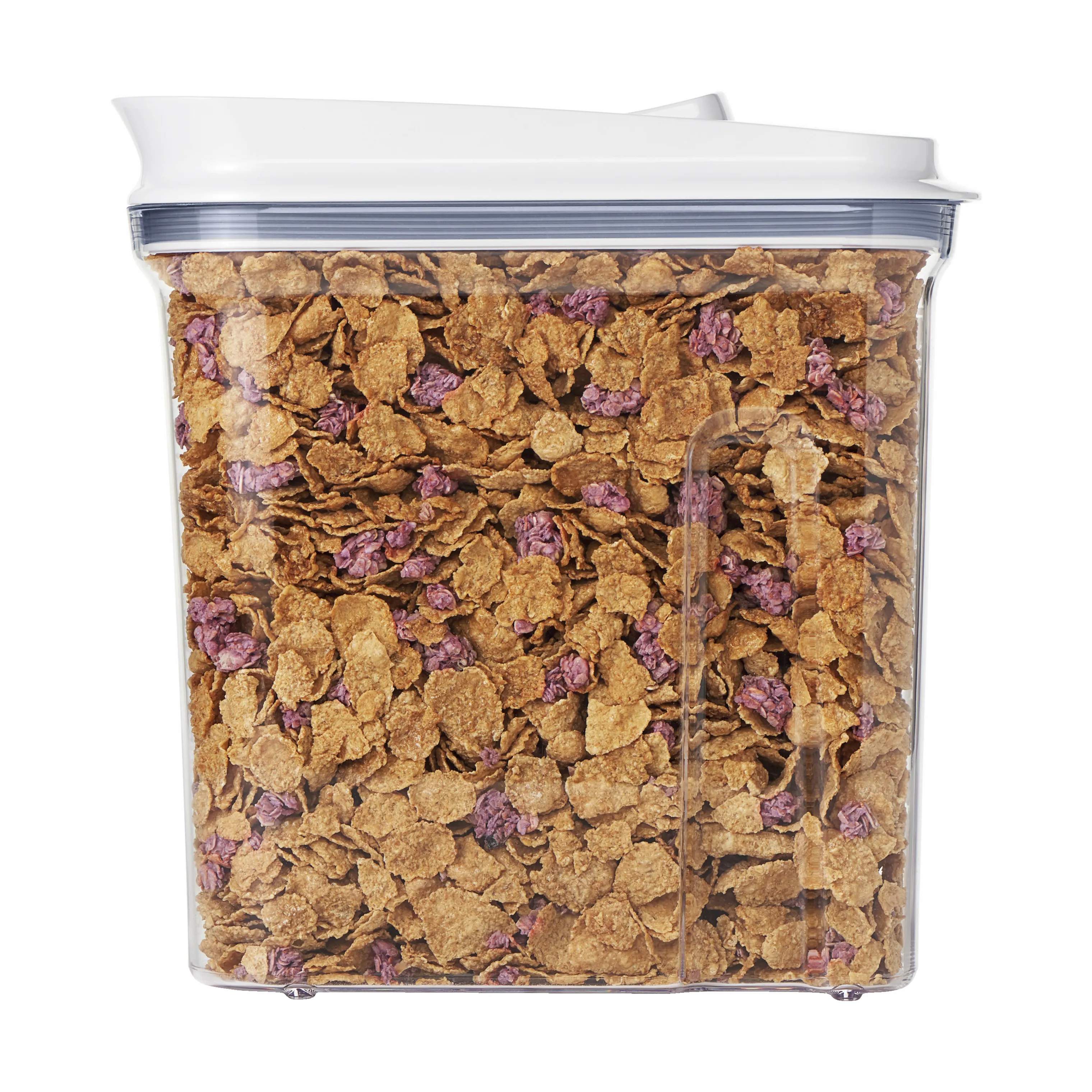 OXO Opbevaringsbokse POP Opbevaringsboks i hvid;klar;grå, H21,5 cm x 2.3 L, 3