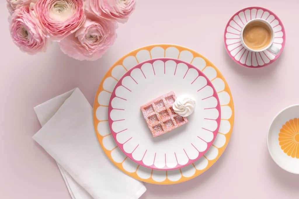 Villeroy & Boch Middagstallerkener Fleur Cassis Tallerken i 21,2 cm, 3