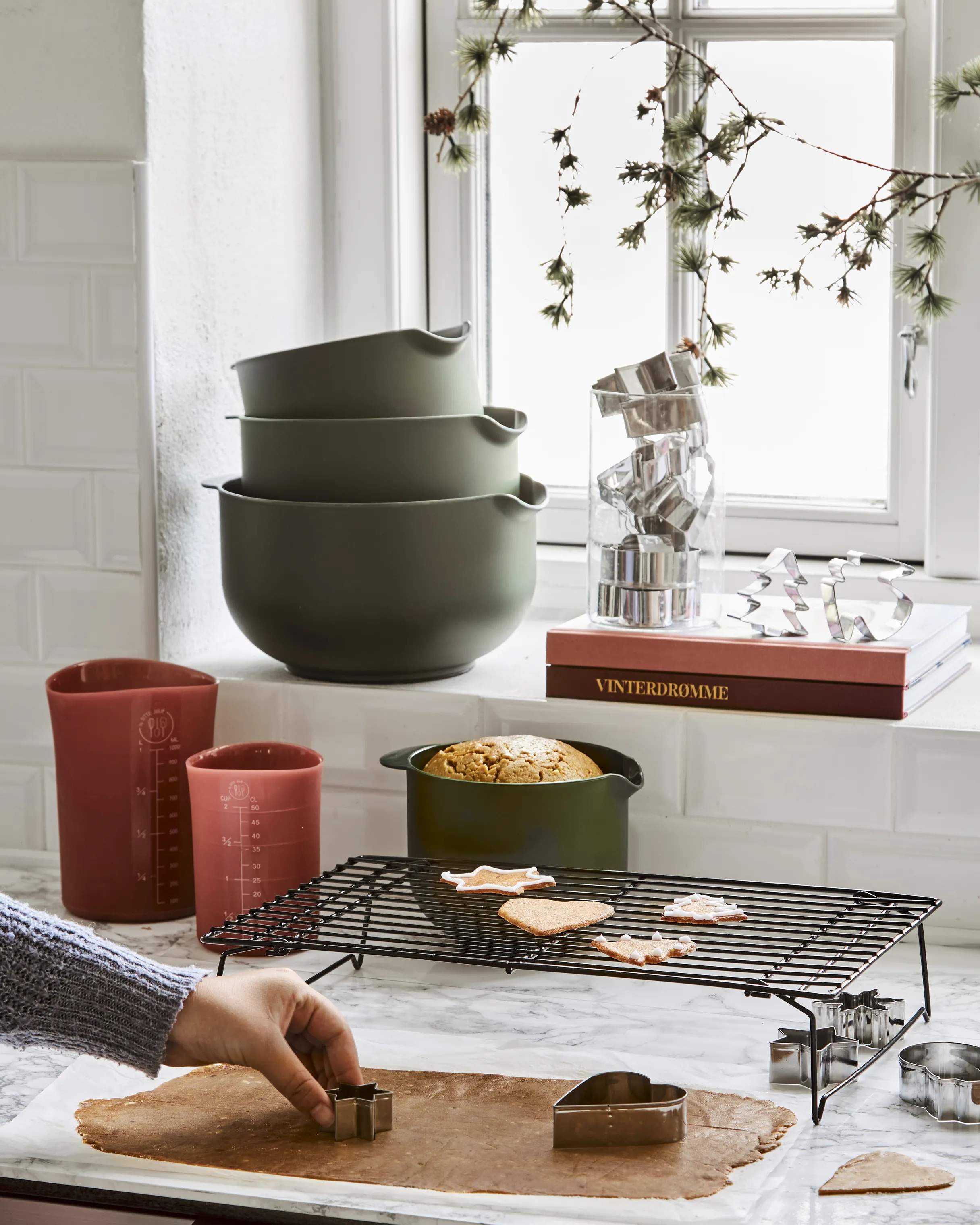 Cook & Baker Øvrige bageforme Kølerist i Sort, 3