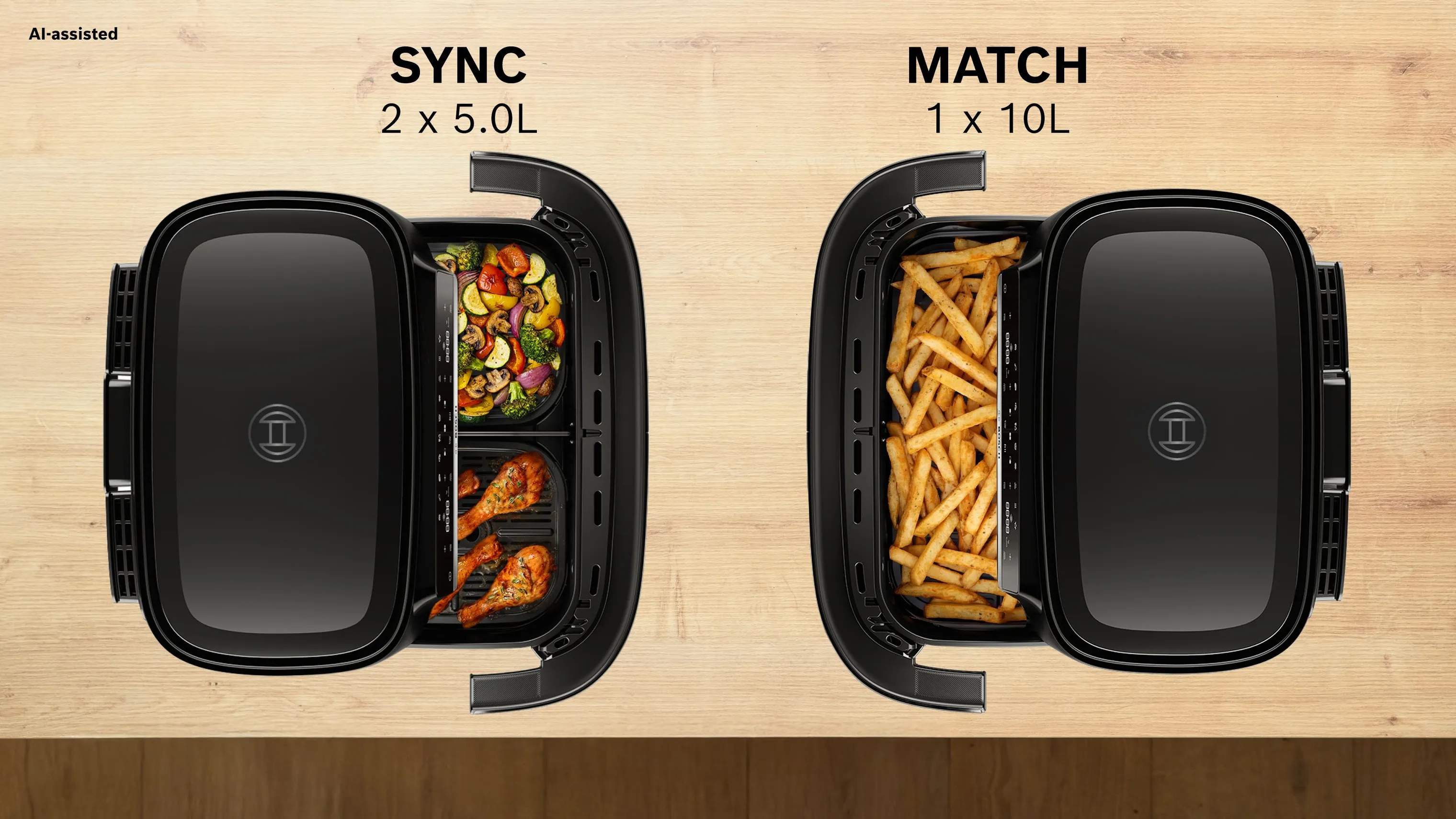 Bosch Airfryers Serie 4 Airfryer i Sort, 5